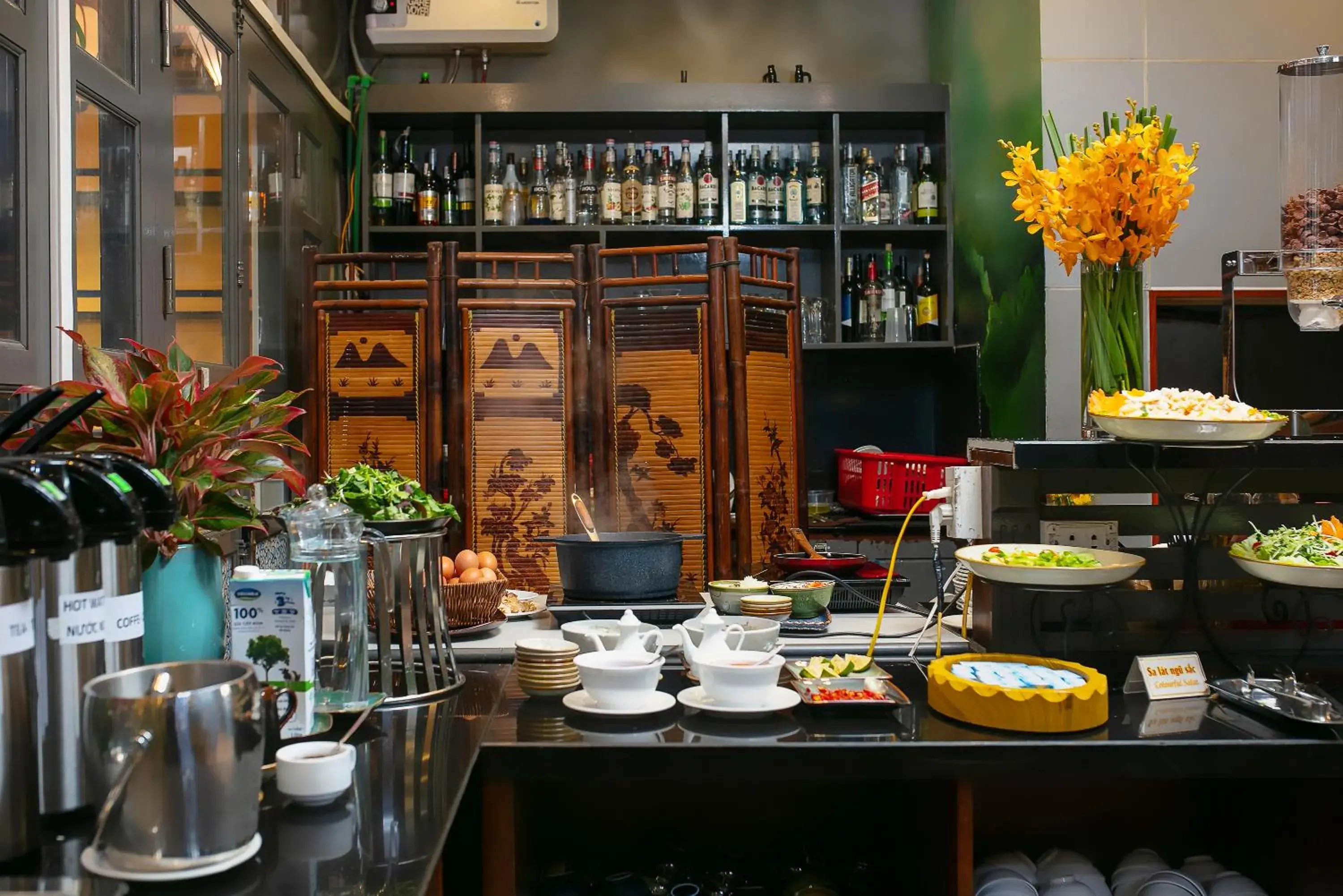 Breakfast in Hanoi Nostalgia Hotel & Spa Breakfast in Hanoi Nostalgia Hotel & Spa