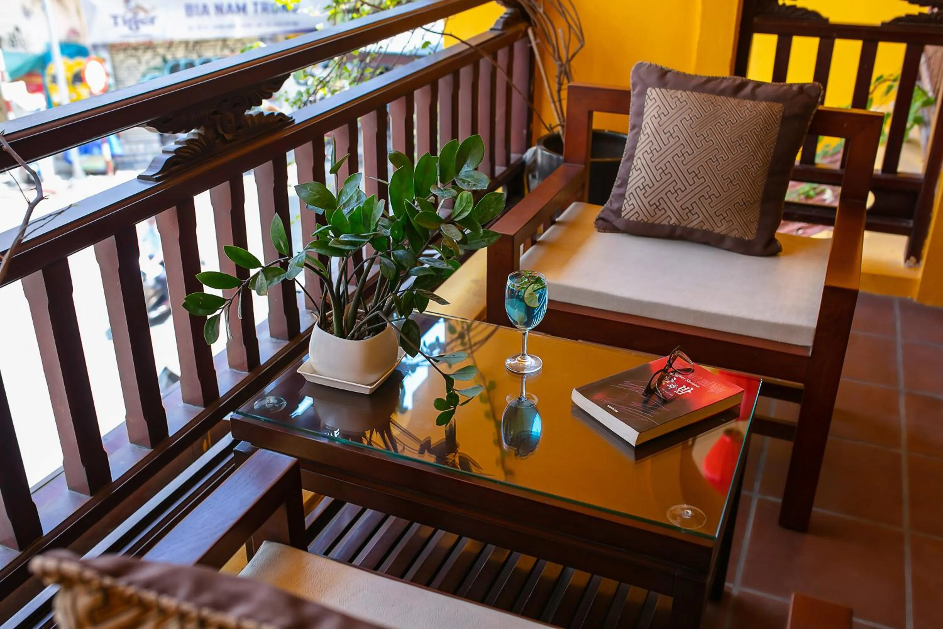 Balcony/Terrace in Hanoi Nostalgia Hotel & Spa