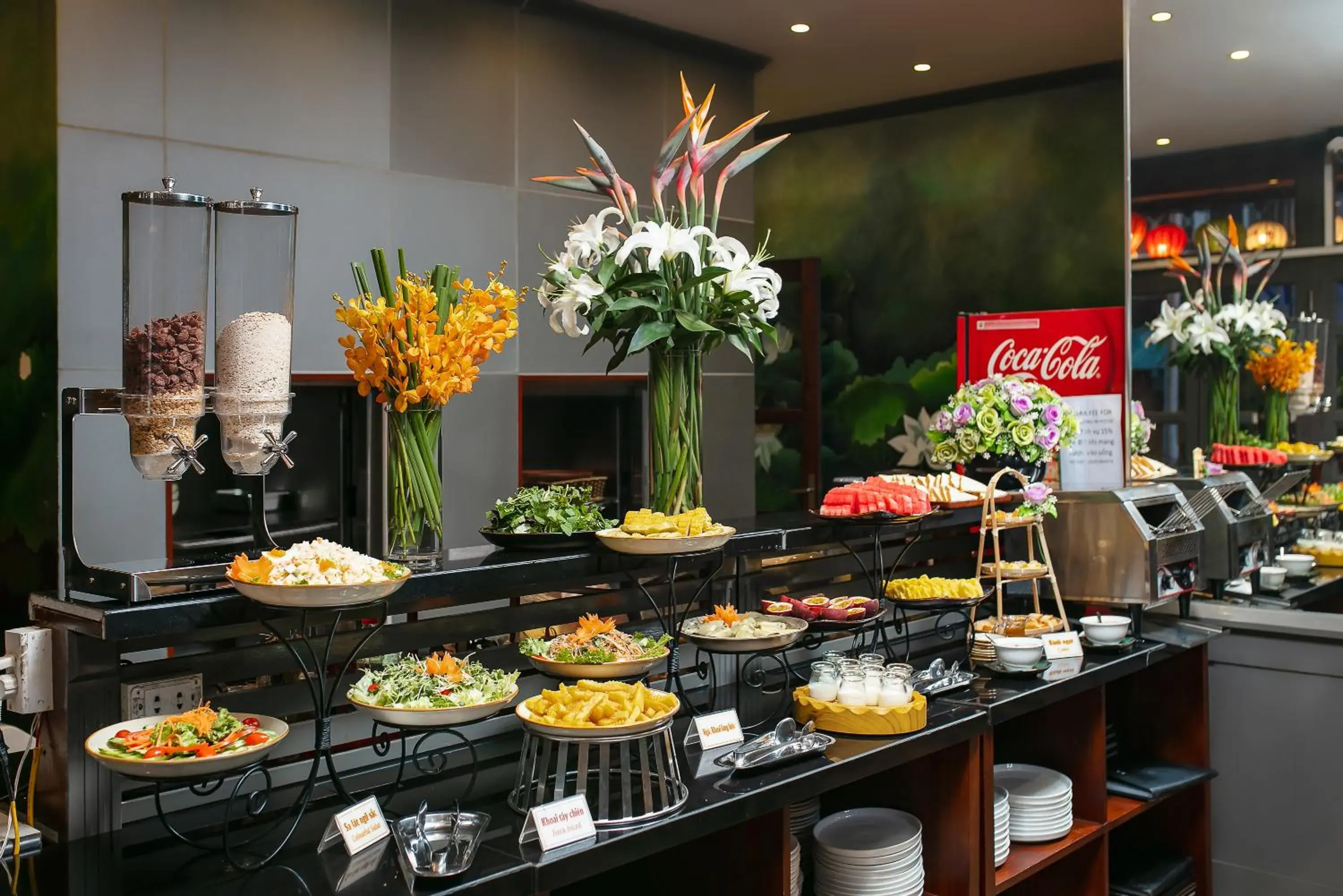 Breakfast in Hanoi Nostalgia Hotel & Spa Breakfast in Hanoi Nostalgia Hotel & Spa