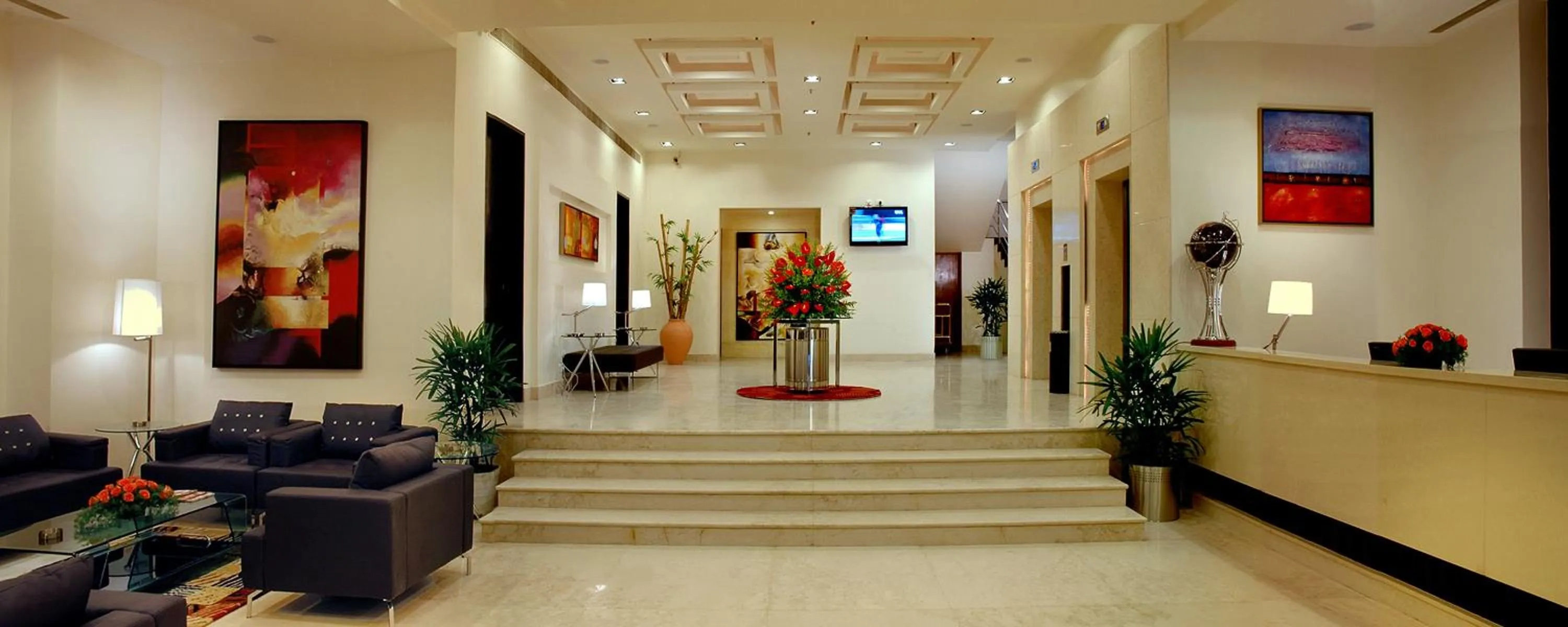 Lobby or reception, Lobby/Reception in Fortune Inn Sree Kanya Visakhapatnam