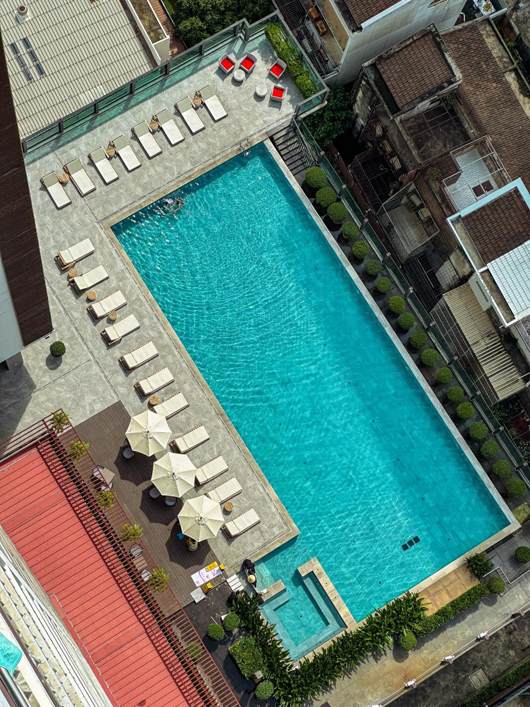 Swimming pool in Urbana Sathorn Hotel, Bangkok
