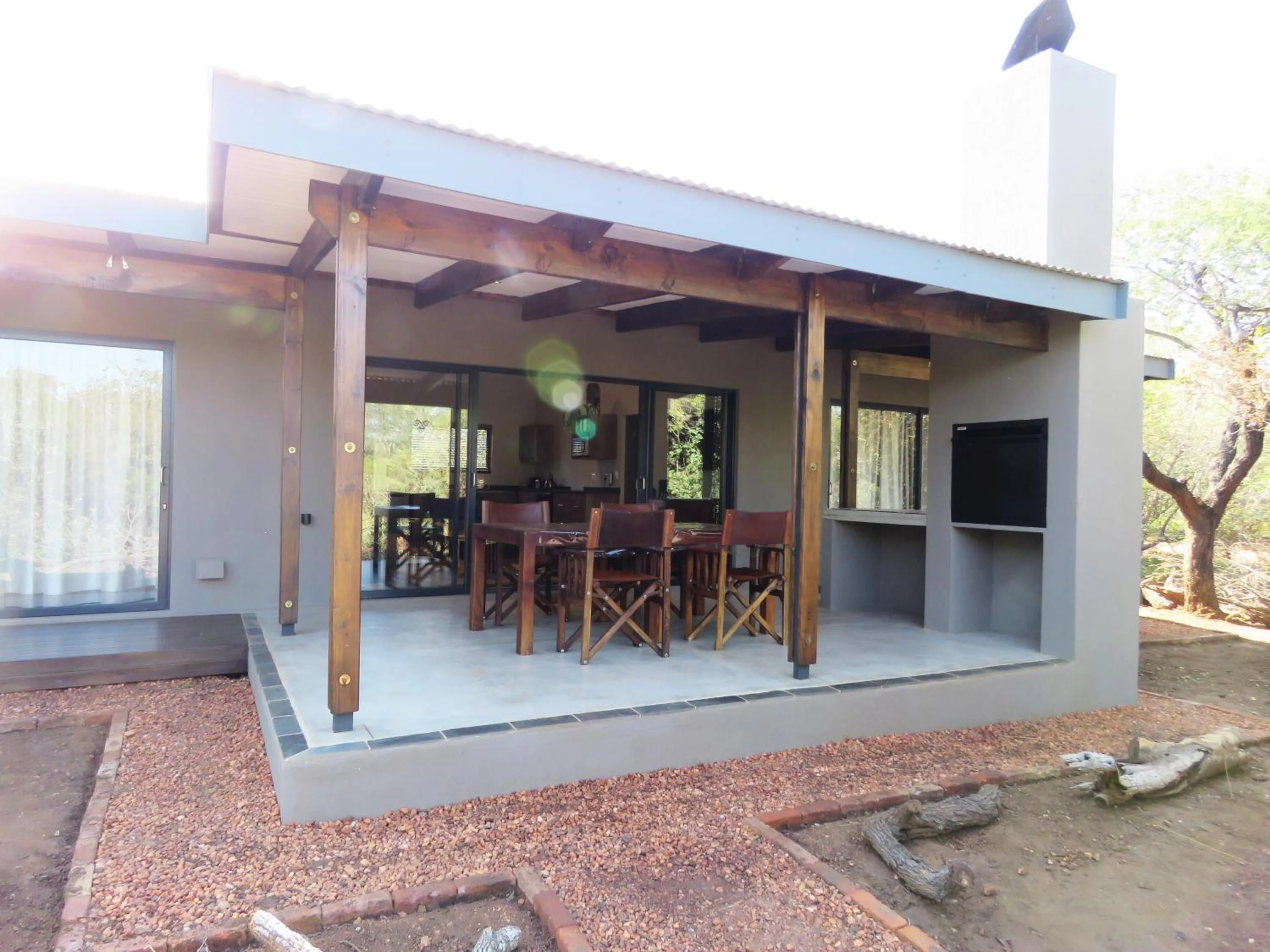 Patio in Wild Dog Guest Lodge