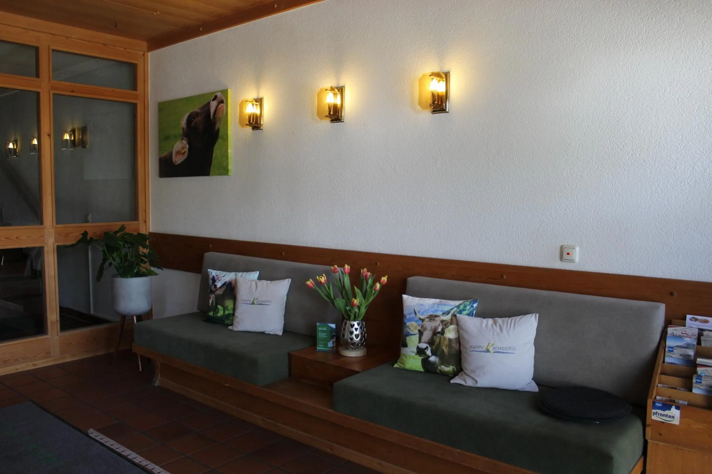 Lobby or reception in Appartement-Hotel Happy Kienberg