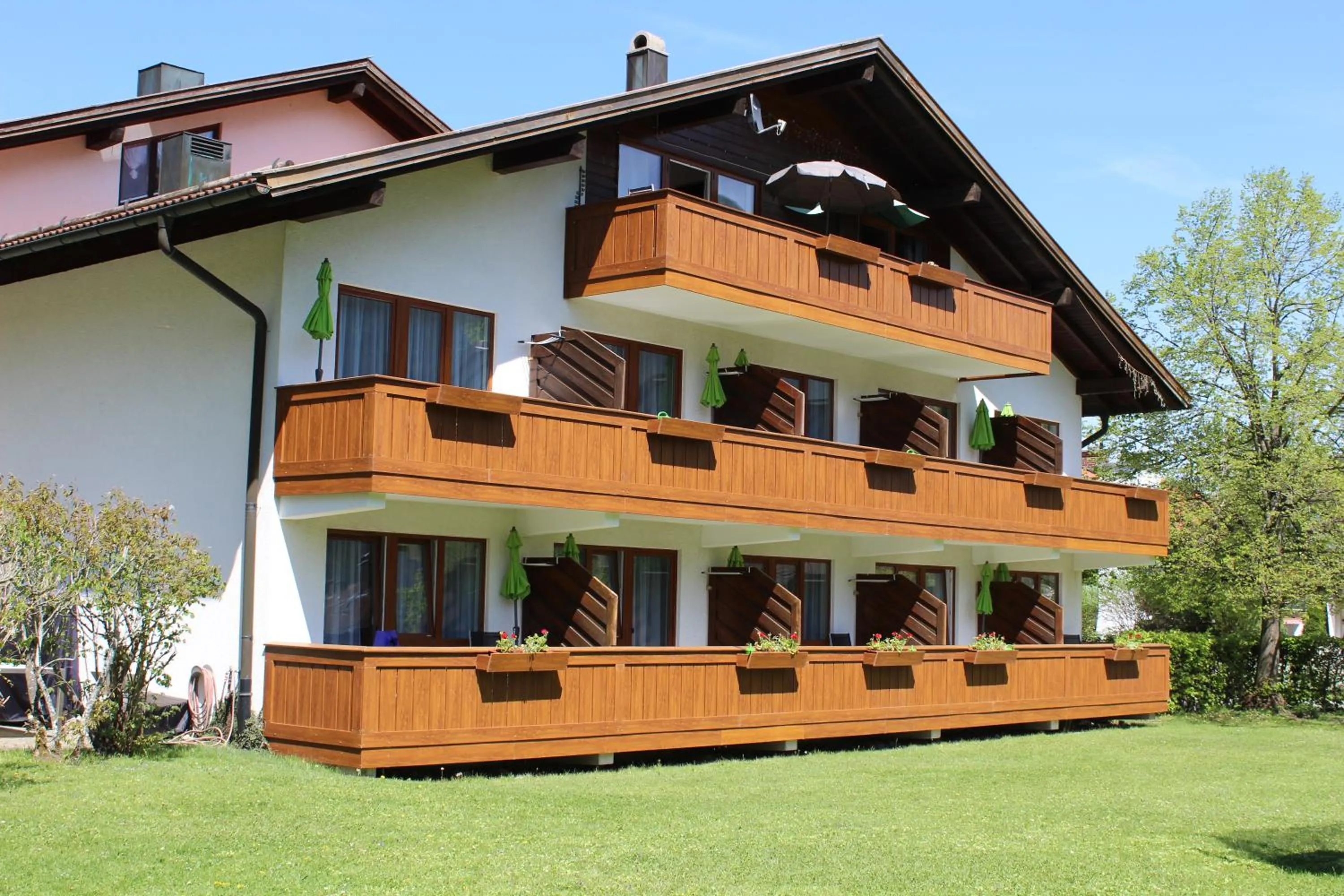 Property building in Appartement-Hotel Happy Kienberg