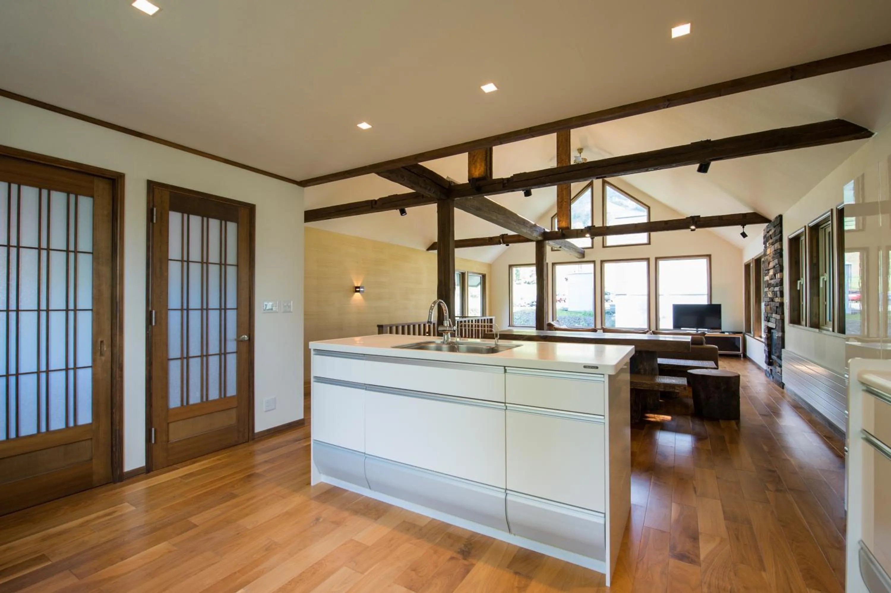 Kitchen or kitchenette in Moiwa Chalet Niseko