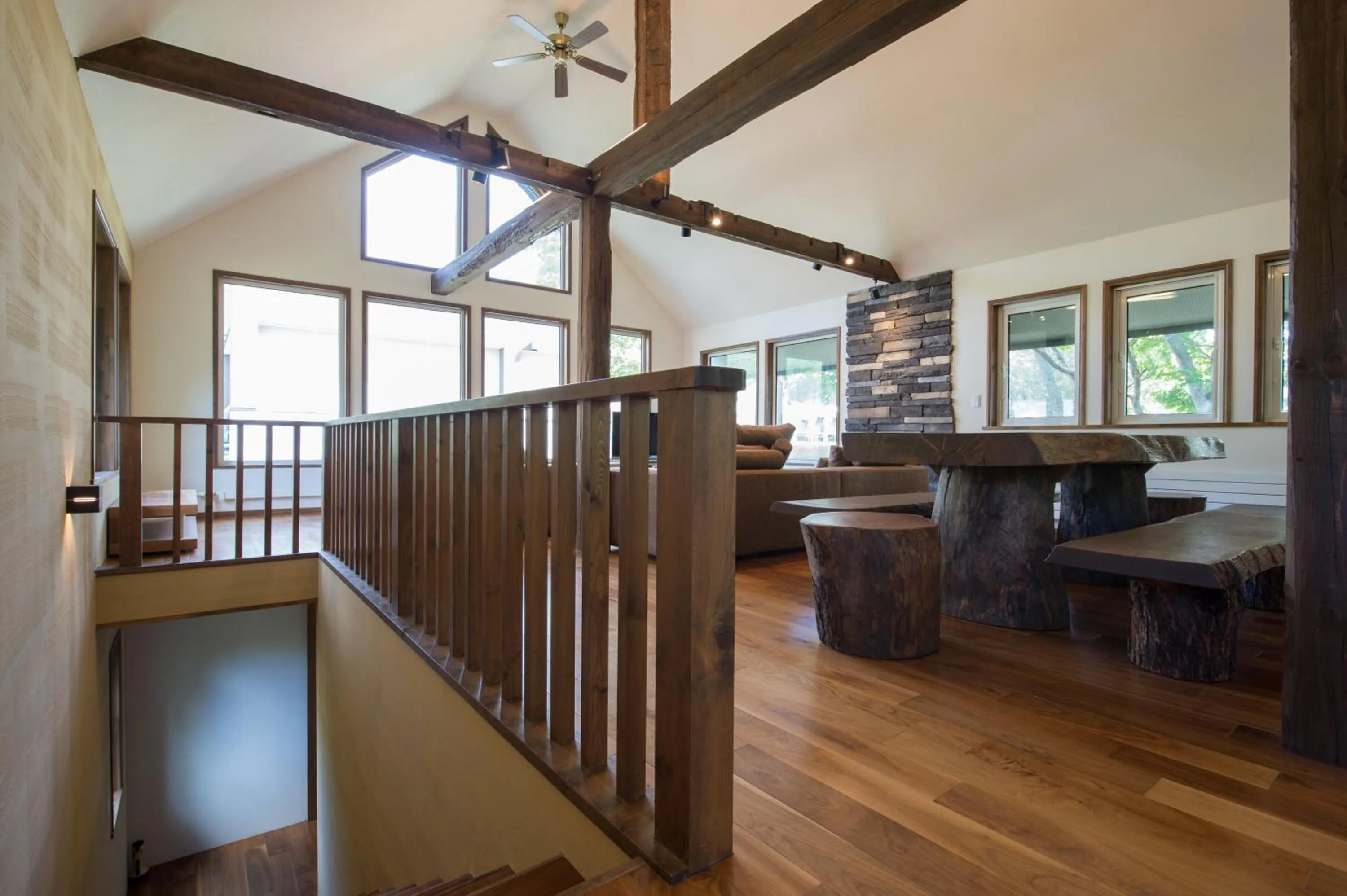 Seating area in Moiwa Chalet Niseko