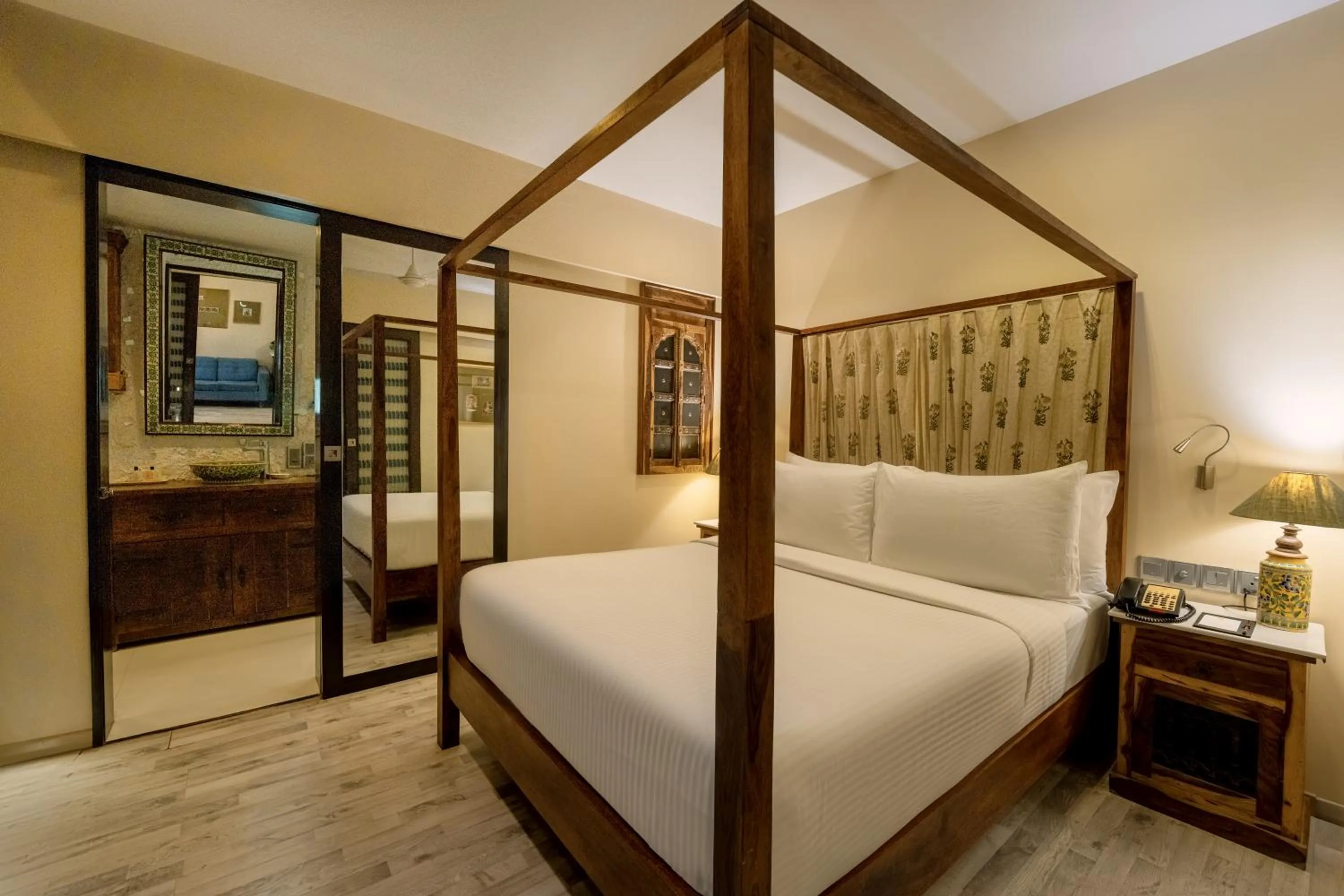 Bed in The Shalimar Hotel, Kemps Corner
