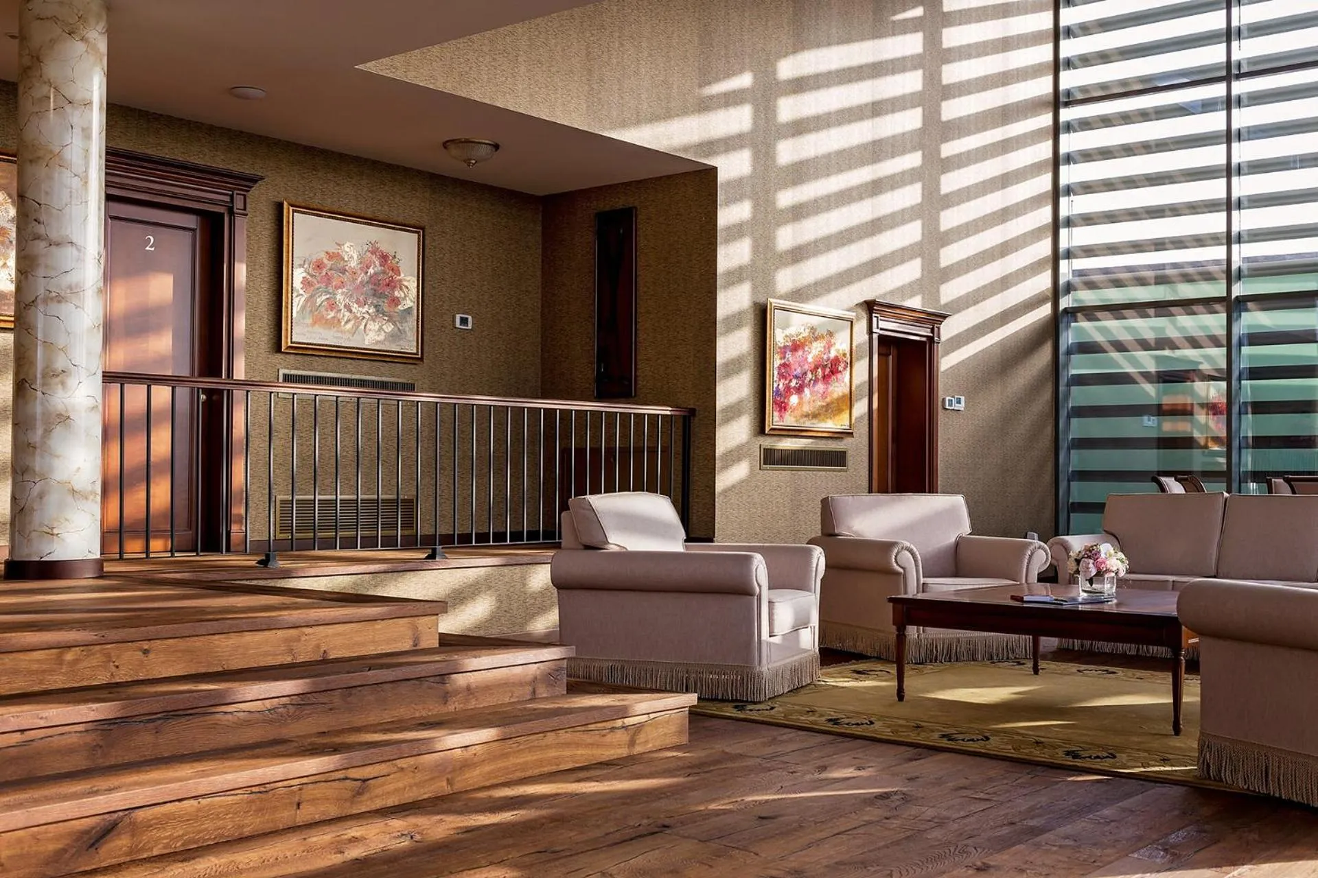 Living room in Theodora Golf Club