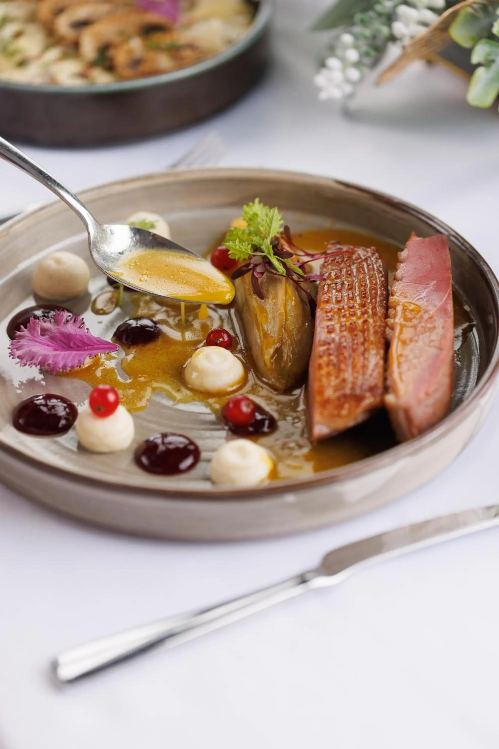 Restaurant/places to eat in Theodora Golf Club