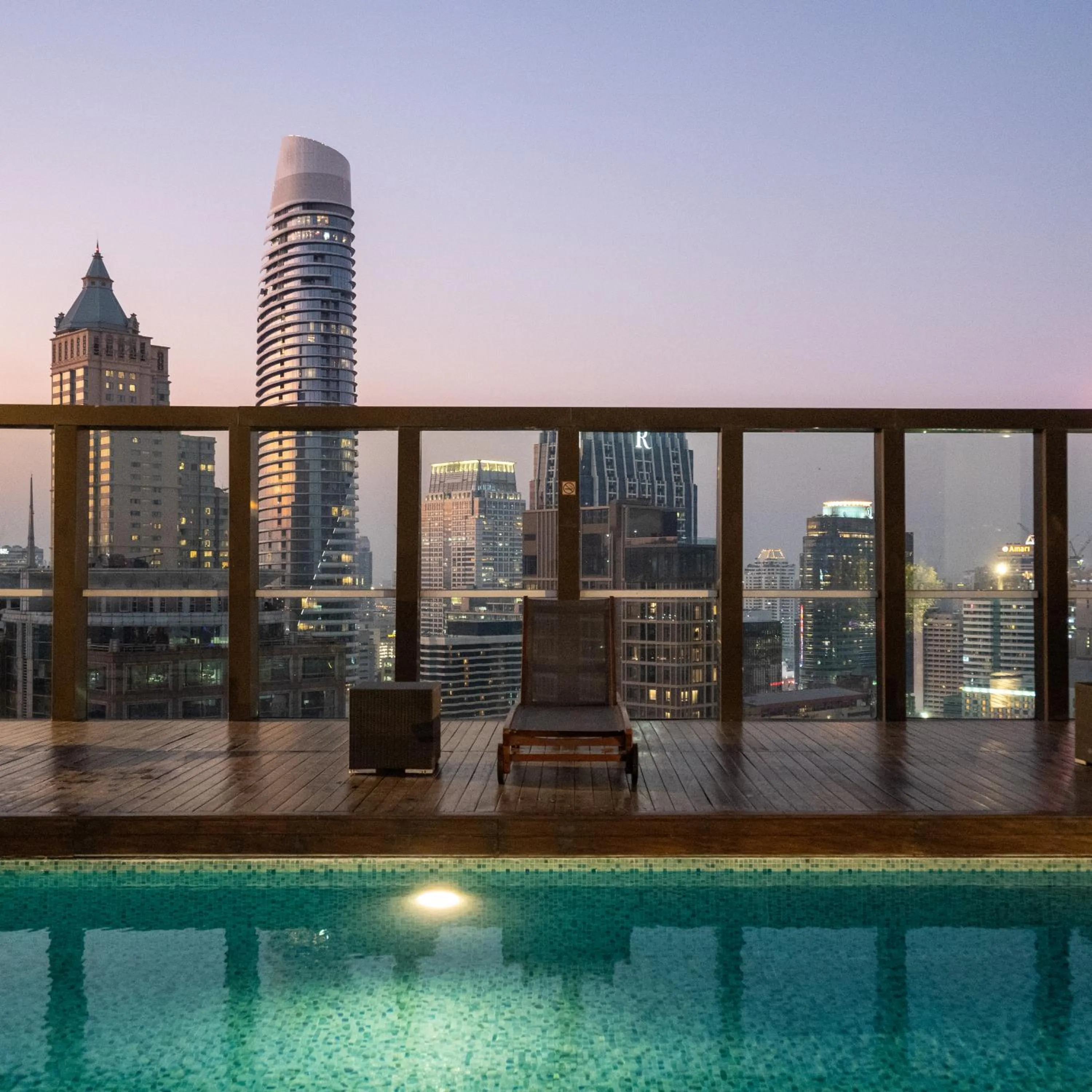 City view in Urbana Langsuan Hotel