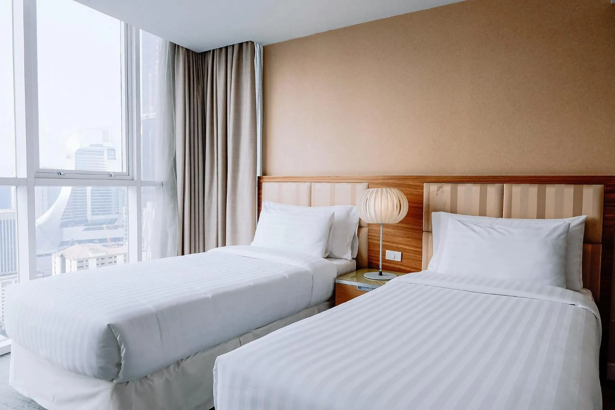 Bed in Urbana Langsuan Hotel