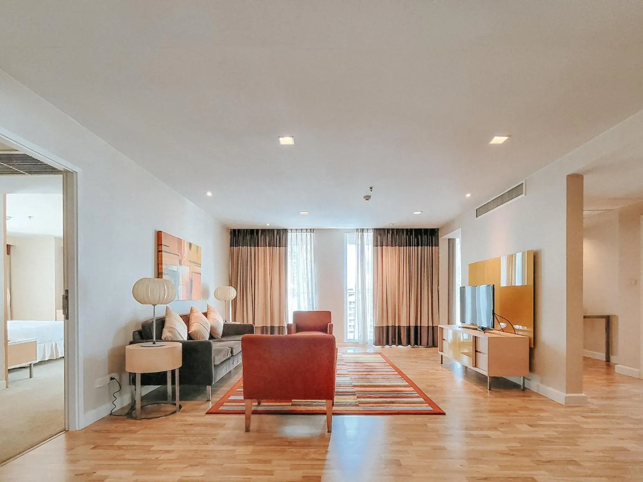 Living room in Urbana Langsuan Hotel Living room in Urbana Langsuan Hotel