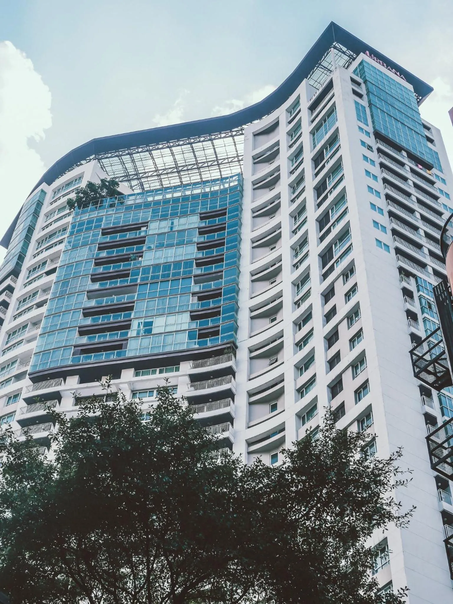 Property building in Urbana Langsuan Hotel