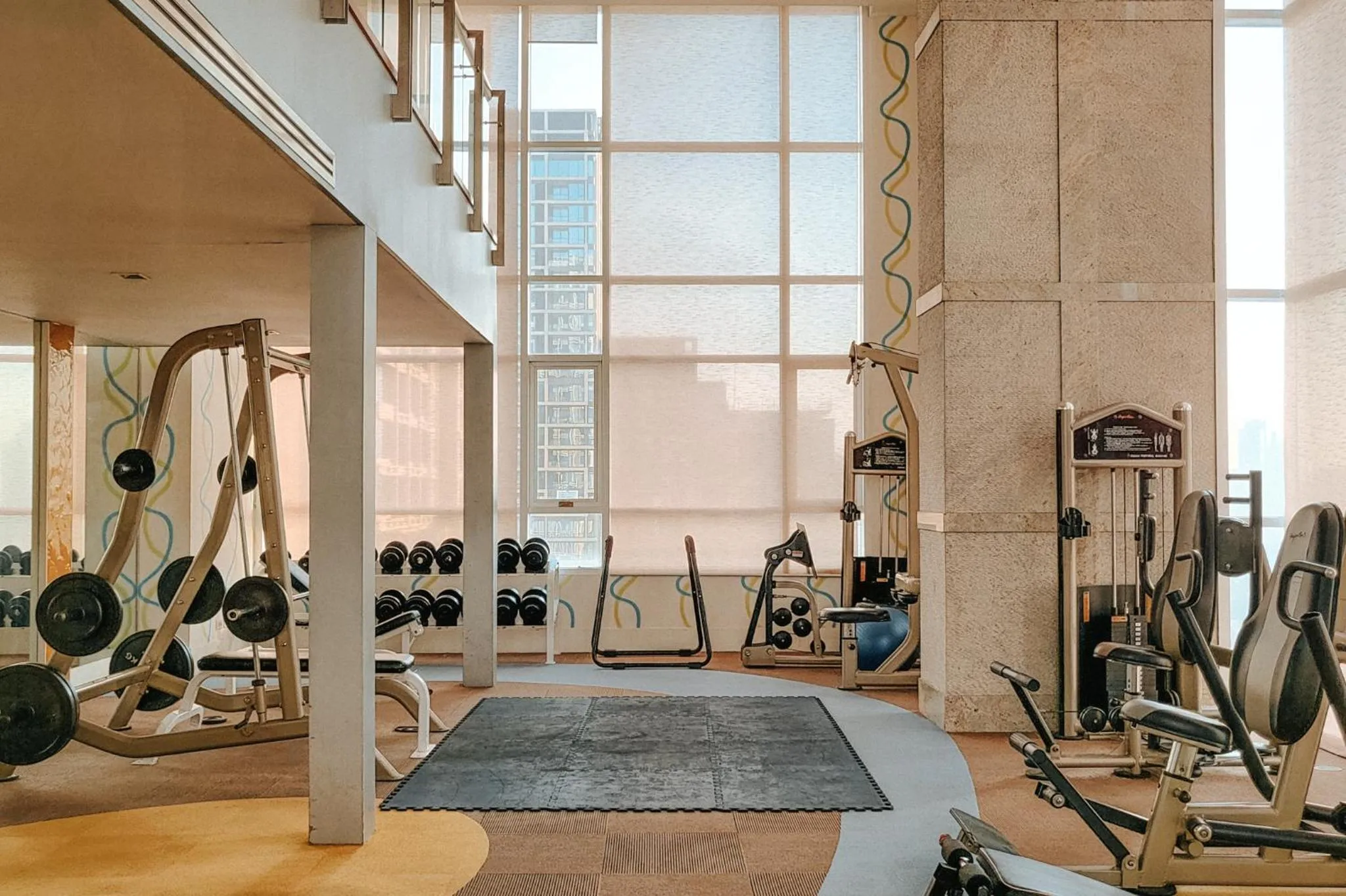 Fitness centre/facilities in Urbana Langsuan Hotel