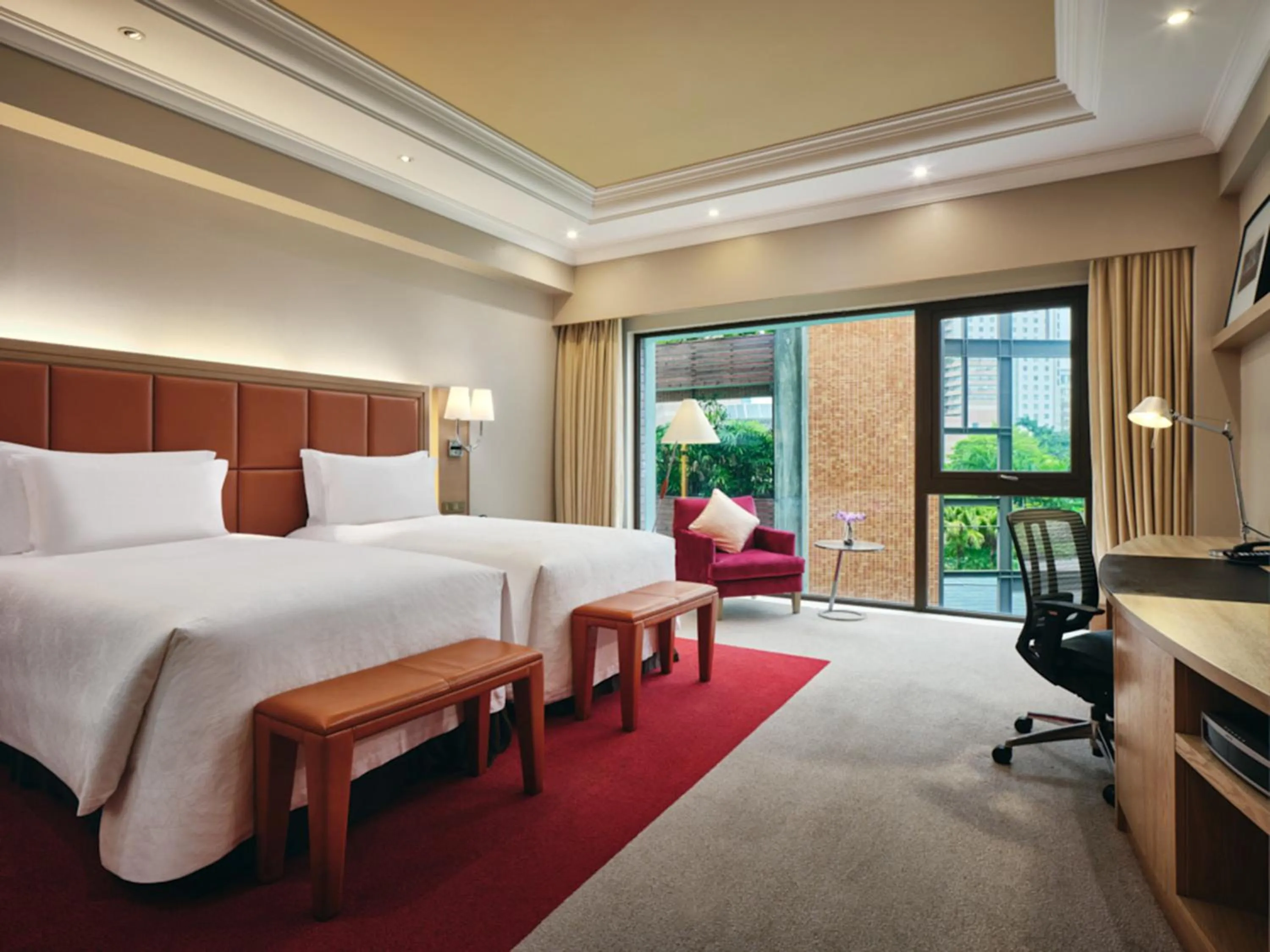Bed in InterContinental Shenzhen by IHG