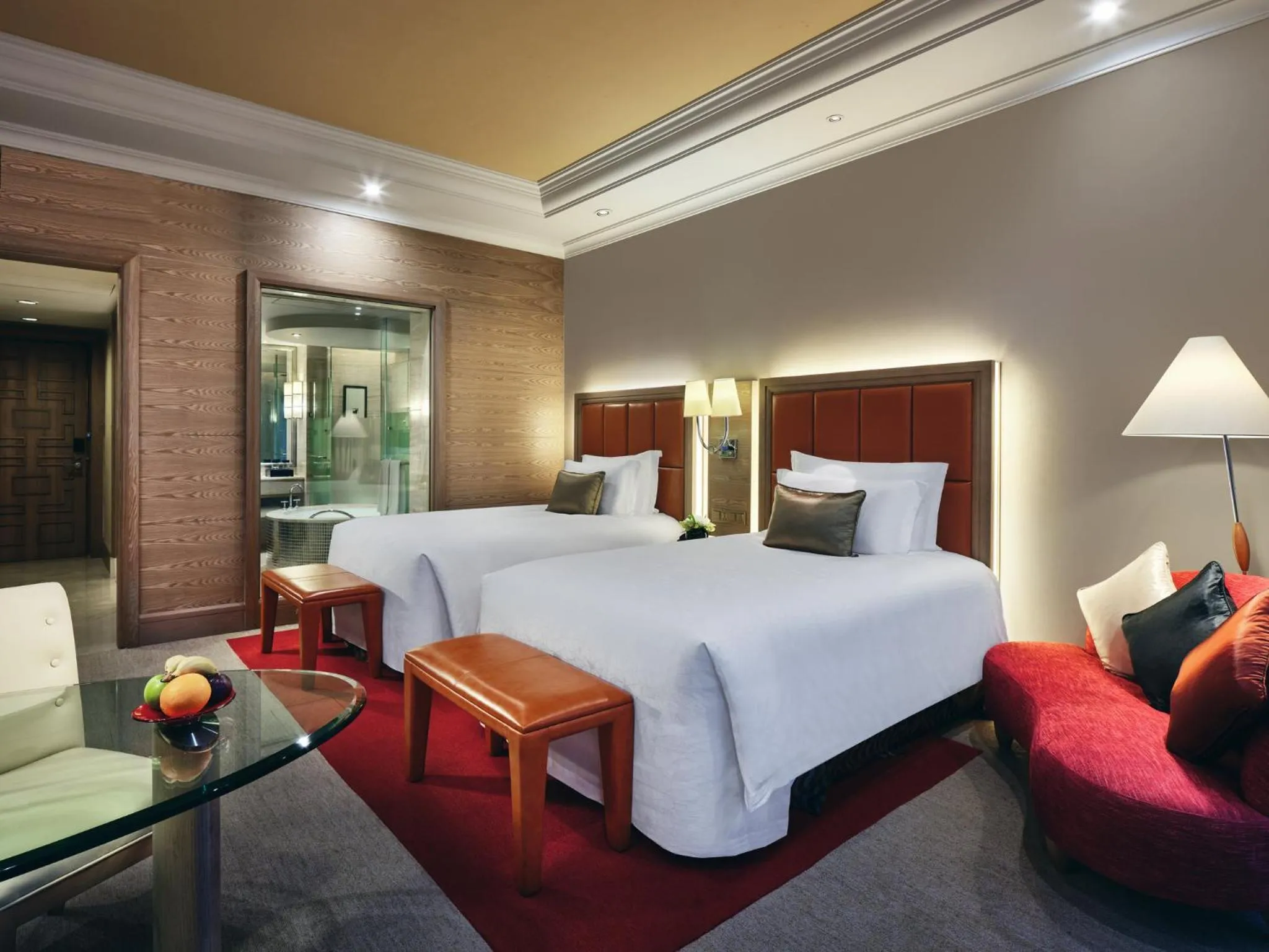 Photo of the whole room, Bed in InterContinental Shenzhen by IHG