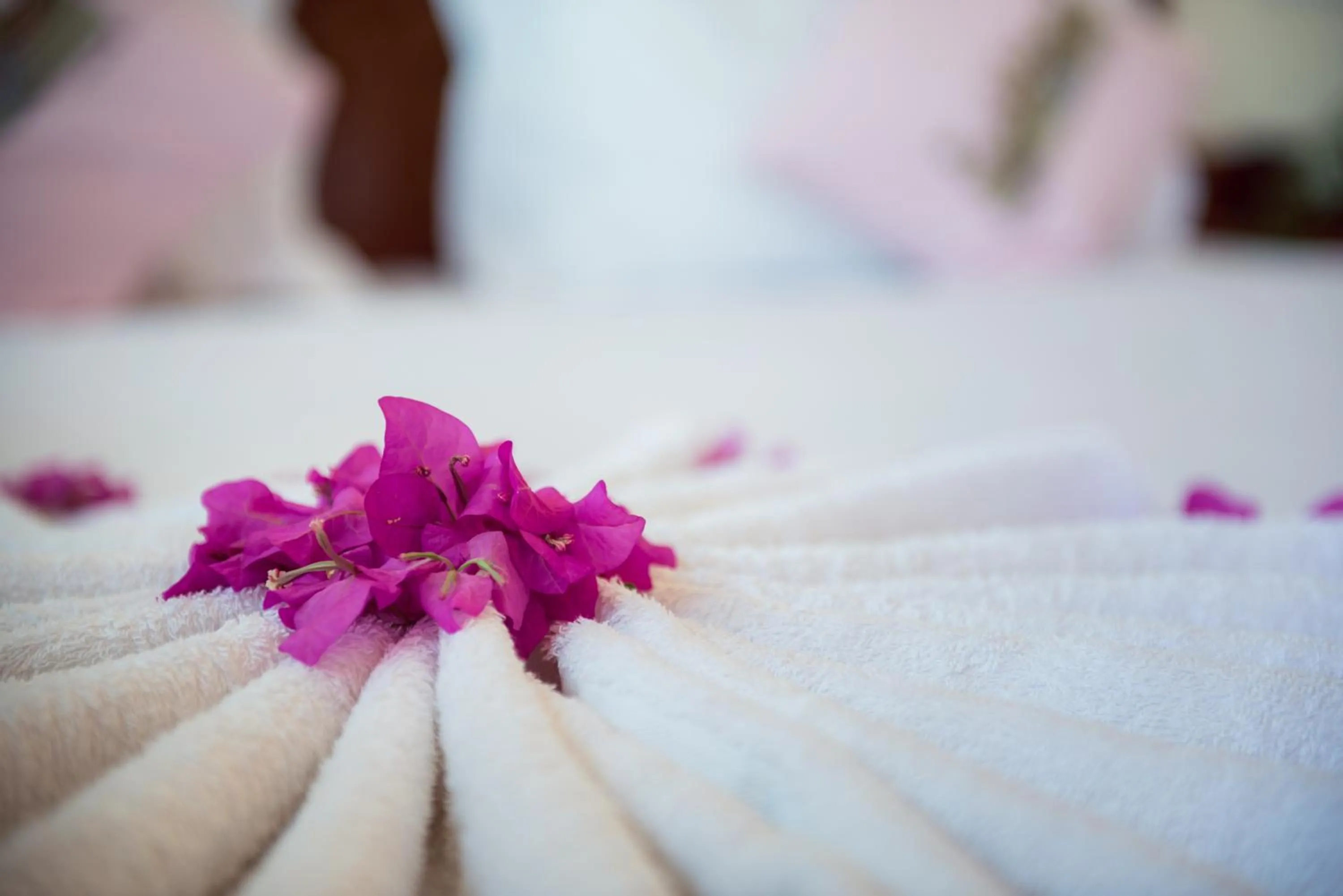 Bed in Seng Hout Hotel