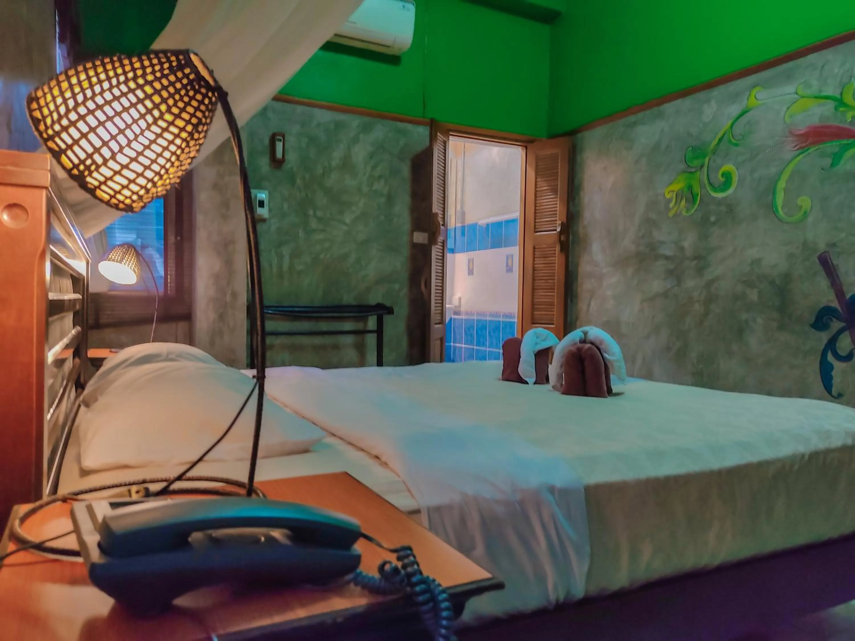 Bedroom, Bed in Awana House