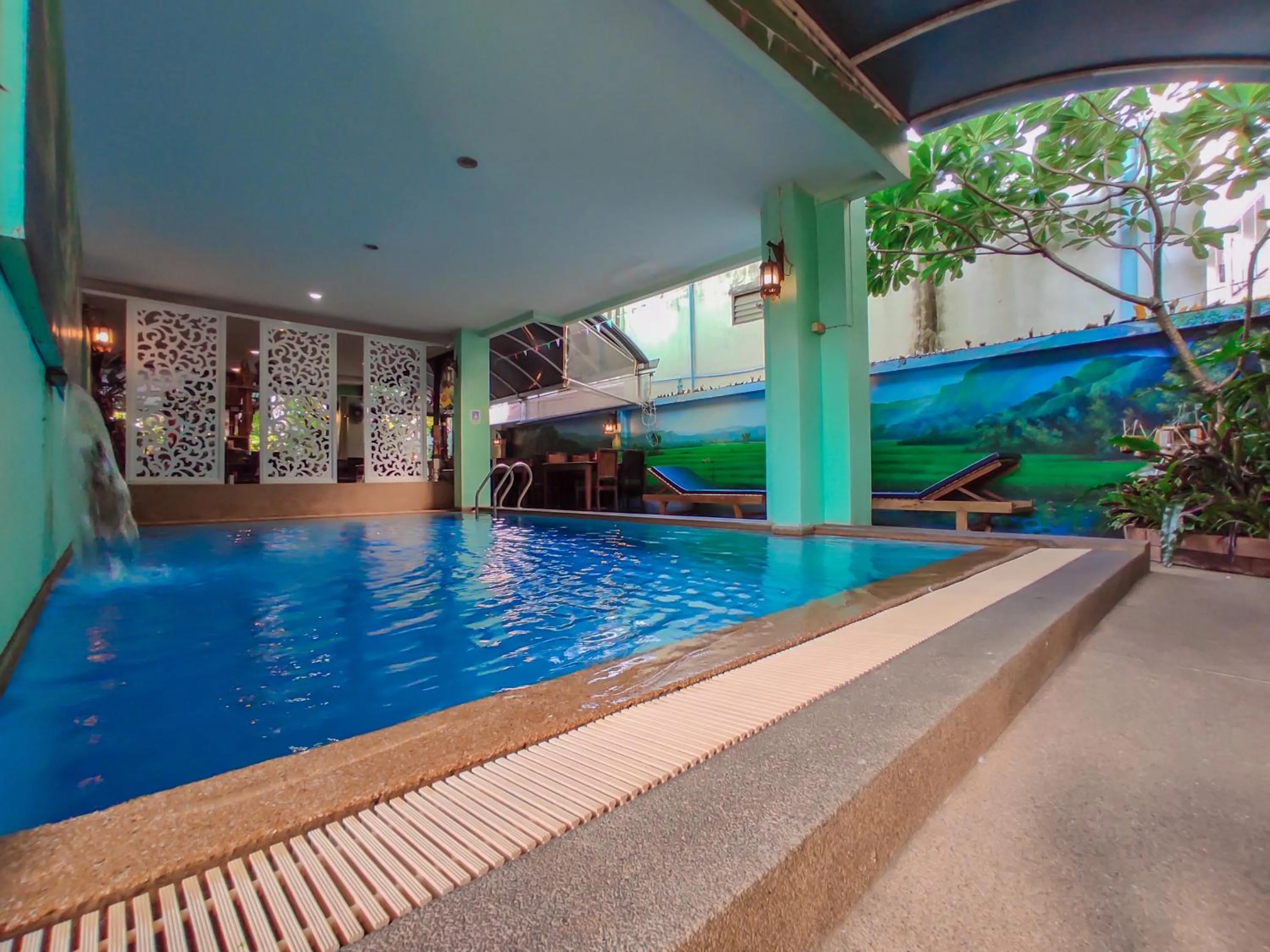 Swimming pool in Awana House
