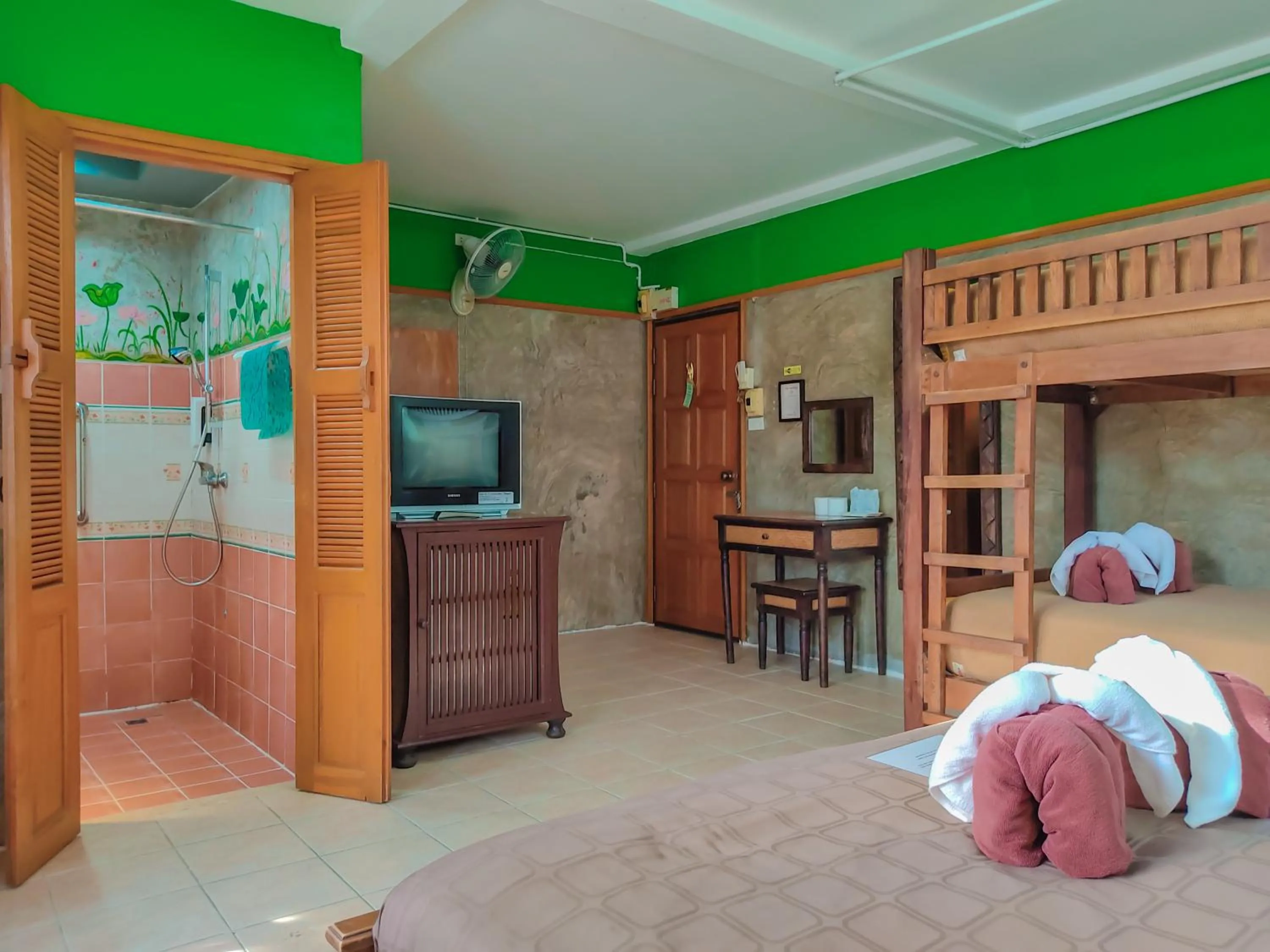 Bedroom, Bed in Awana House