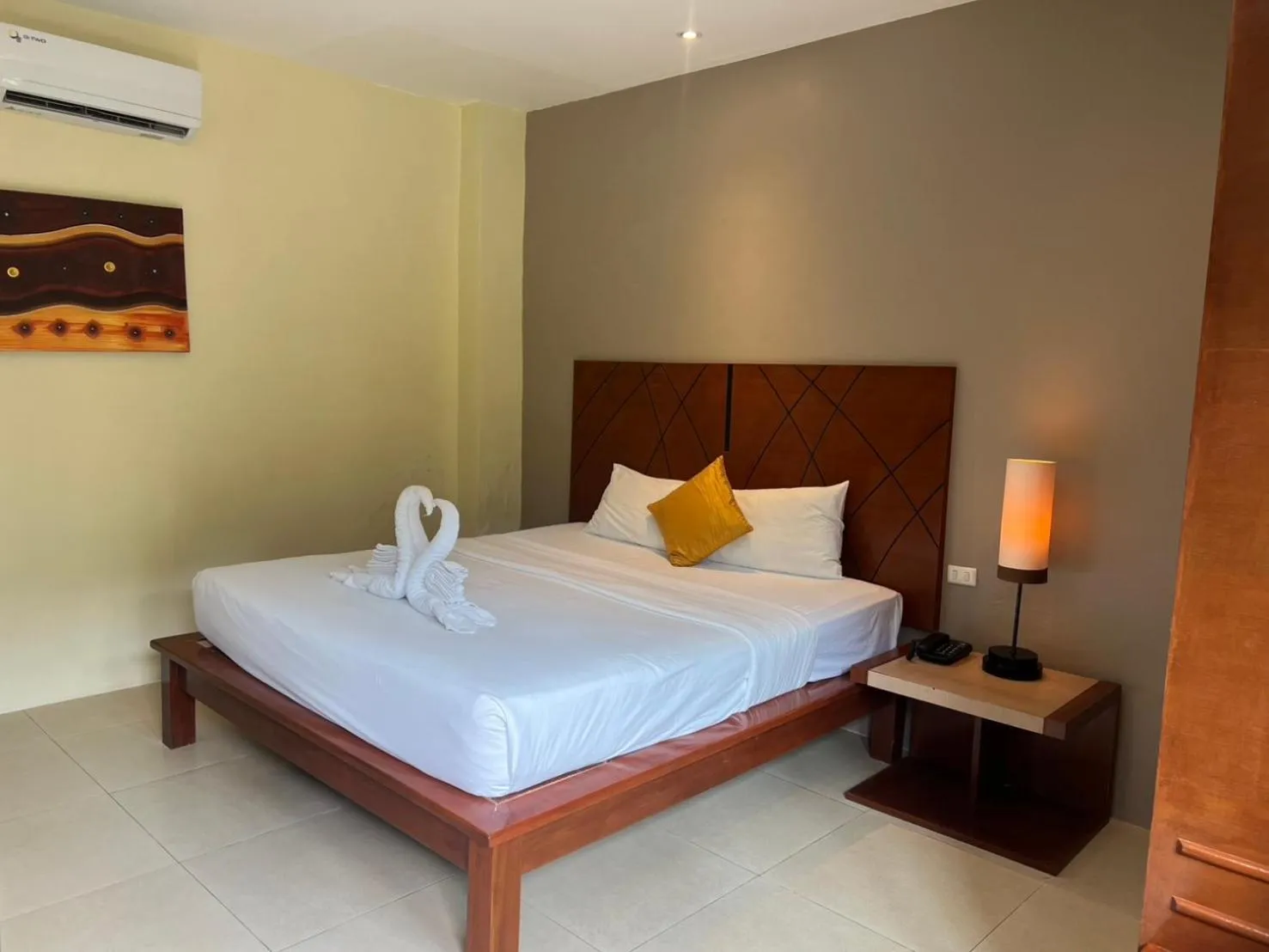 Bedroom, Bed in Baramee Resortel