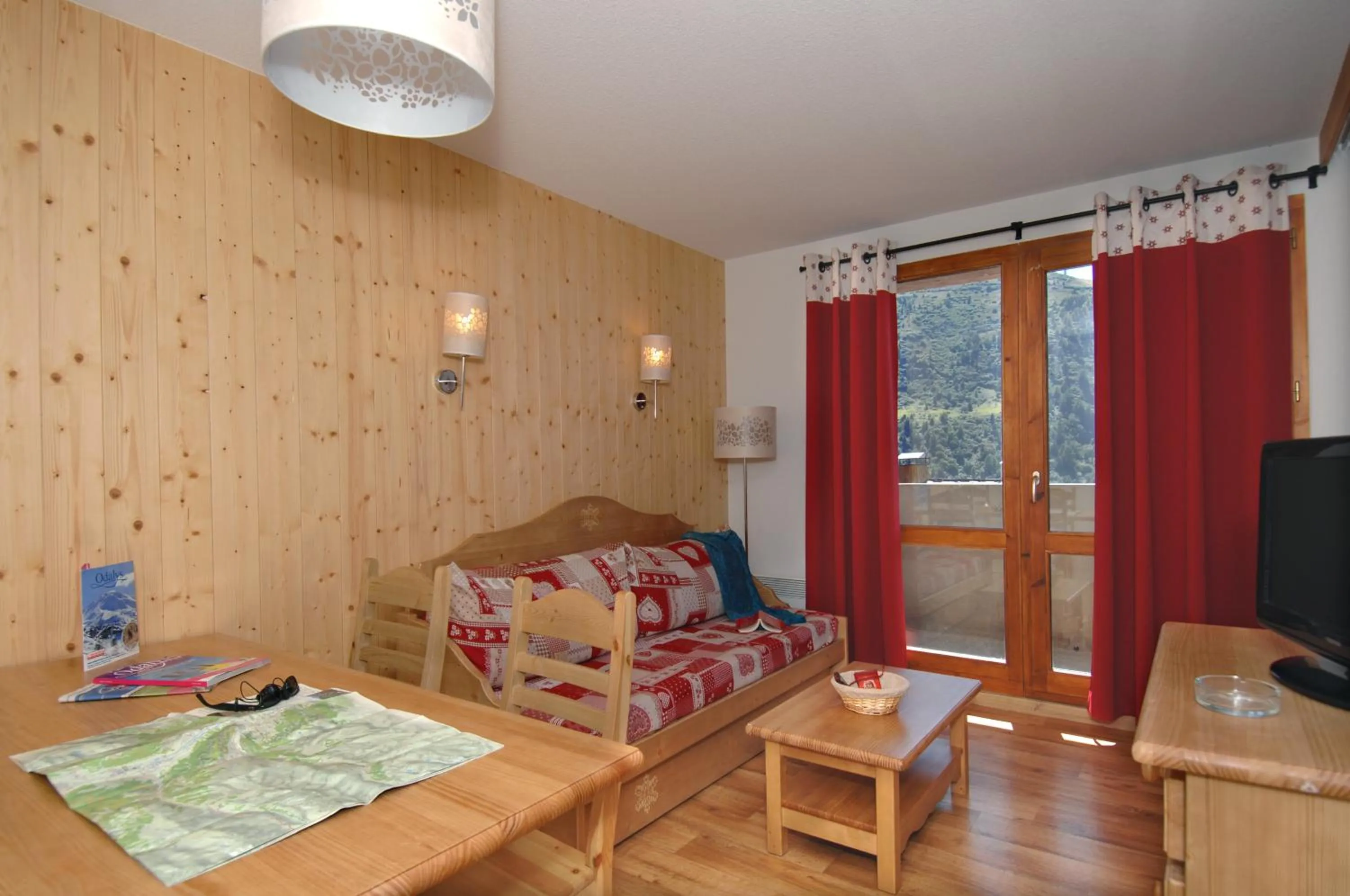 Living room in Résidence Odalys Le Grand Panorama 1