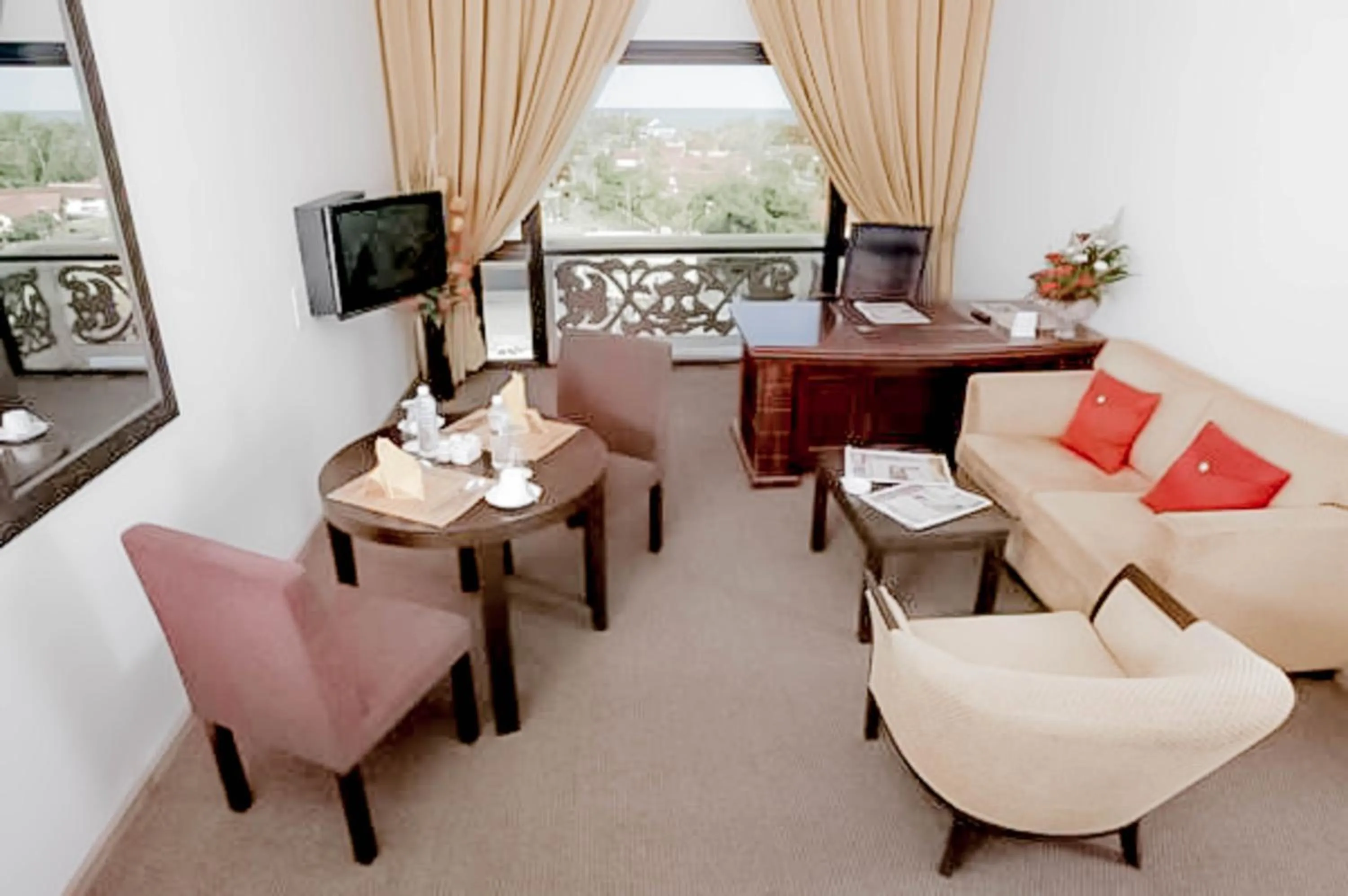 Living room in Permai Hotel Kuala Terengganu