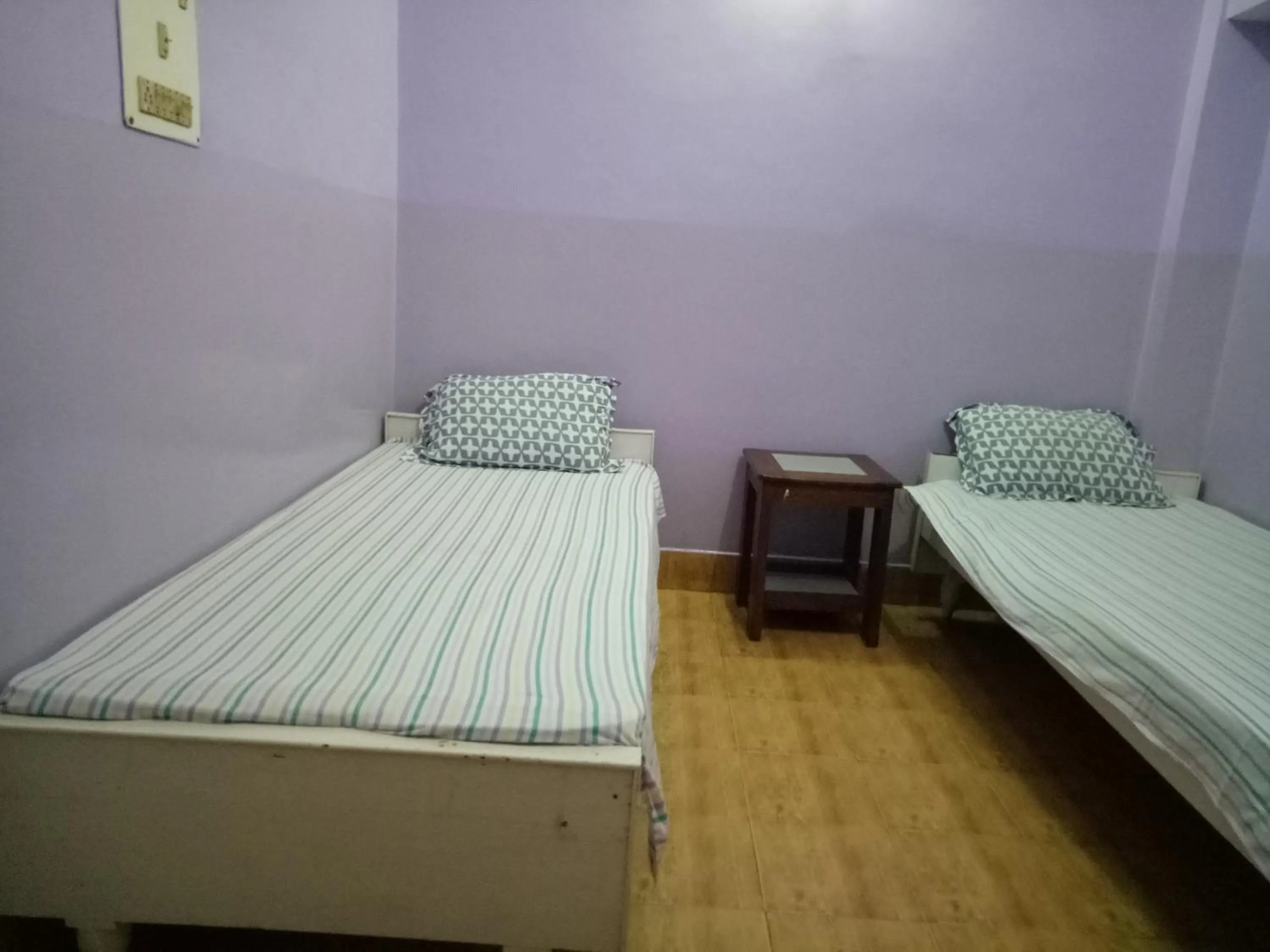 Bed in Hotel Kameng