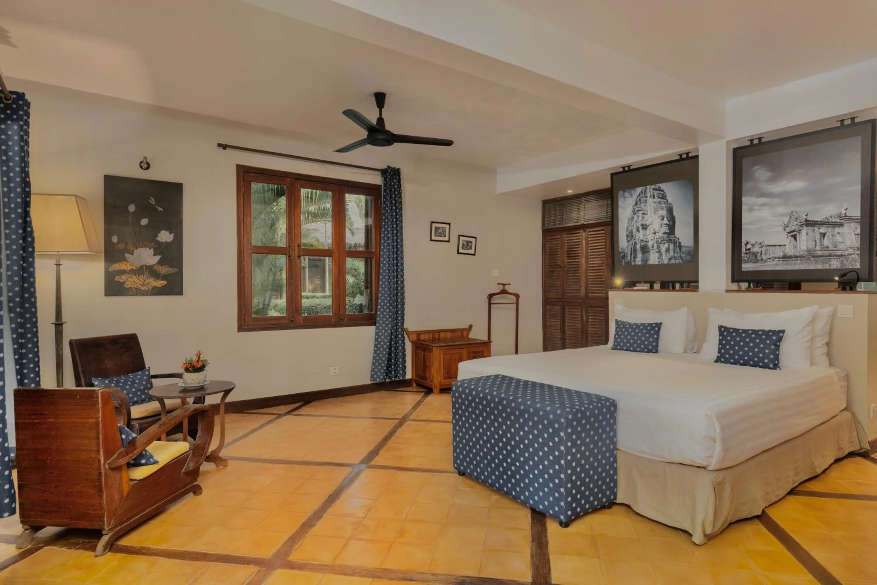 Bedroom, Bed in La Palmeraie D'angkor