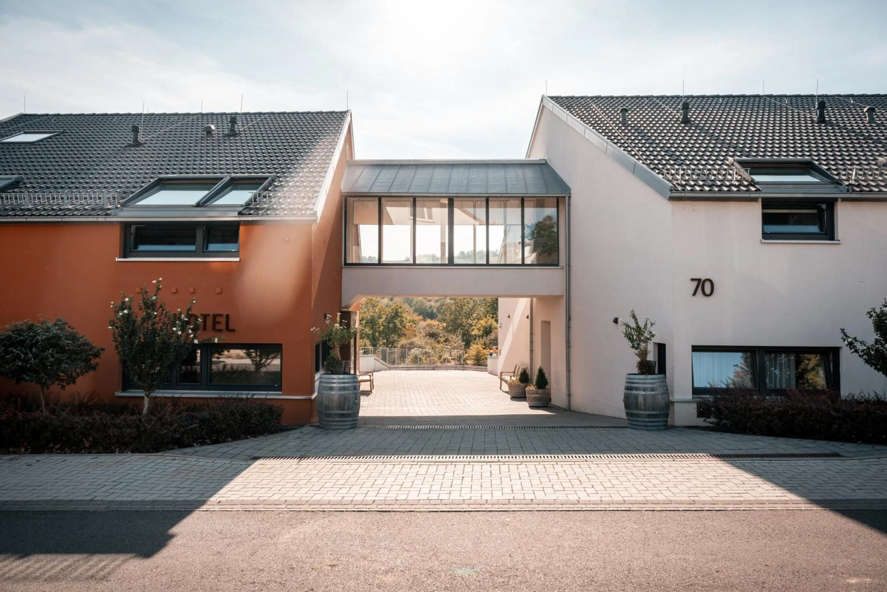 Property building in Weinhotel Wasem