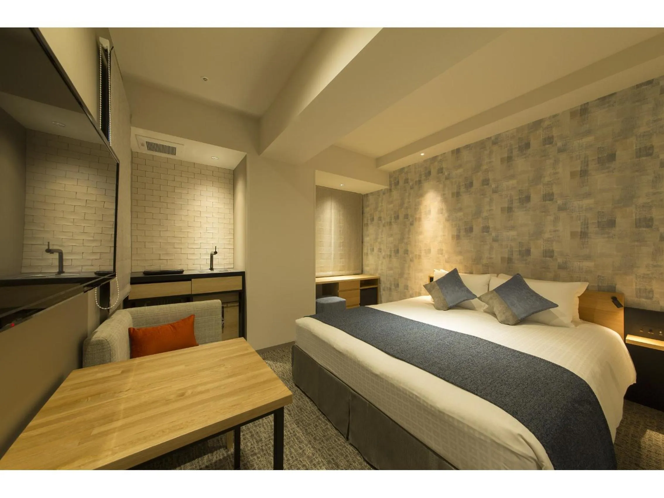 Bed in Tokyu Stay Takanawa Shinagawa Area