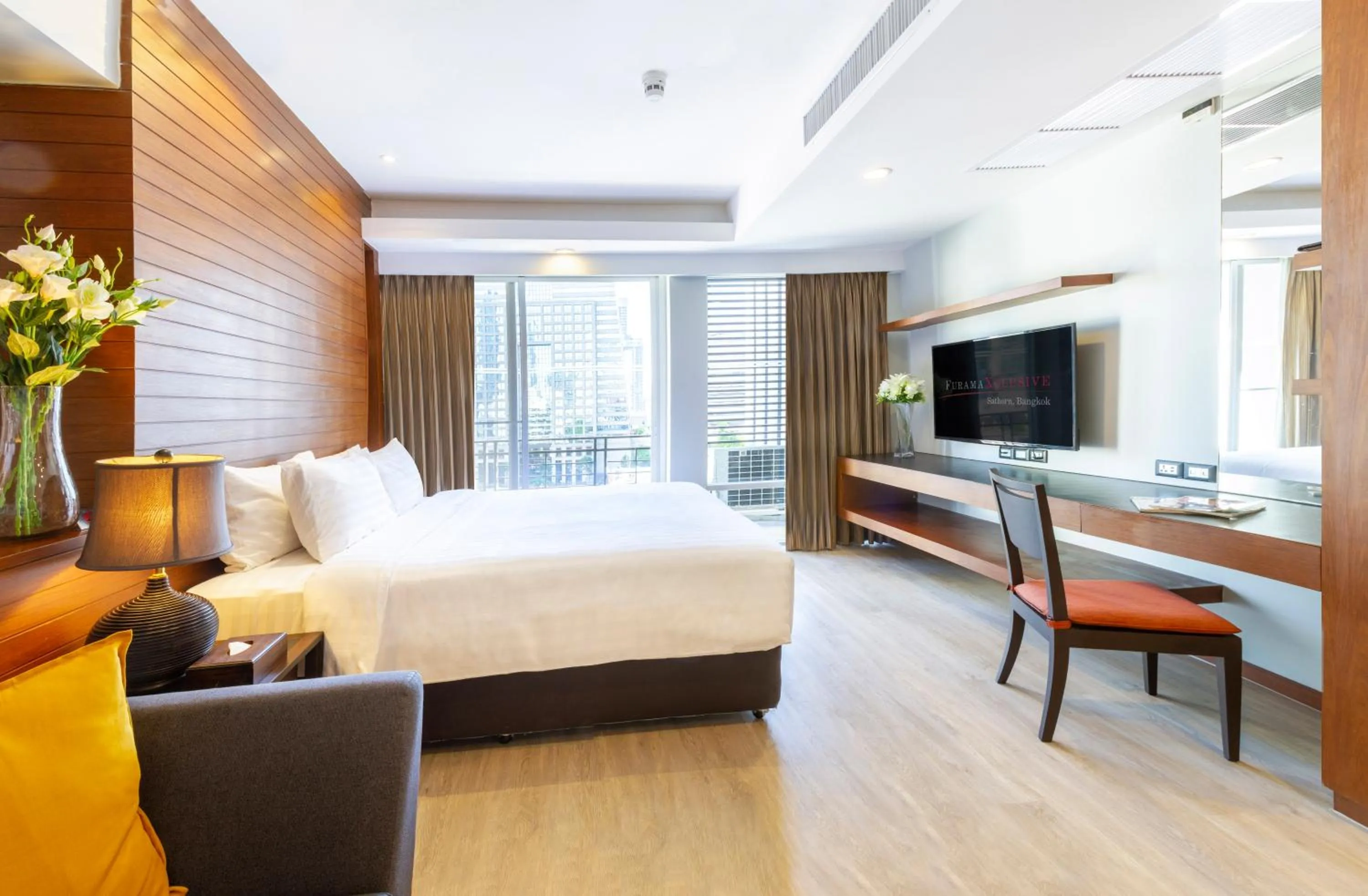Photo of the whole room, Bed in FuramaXclusive Sathorn, Bangkok