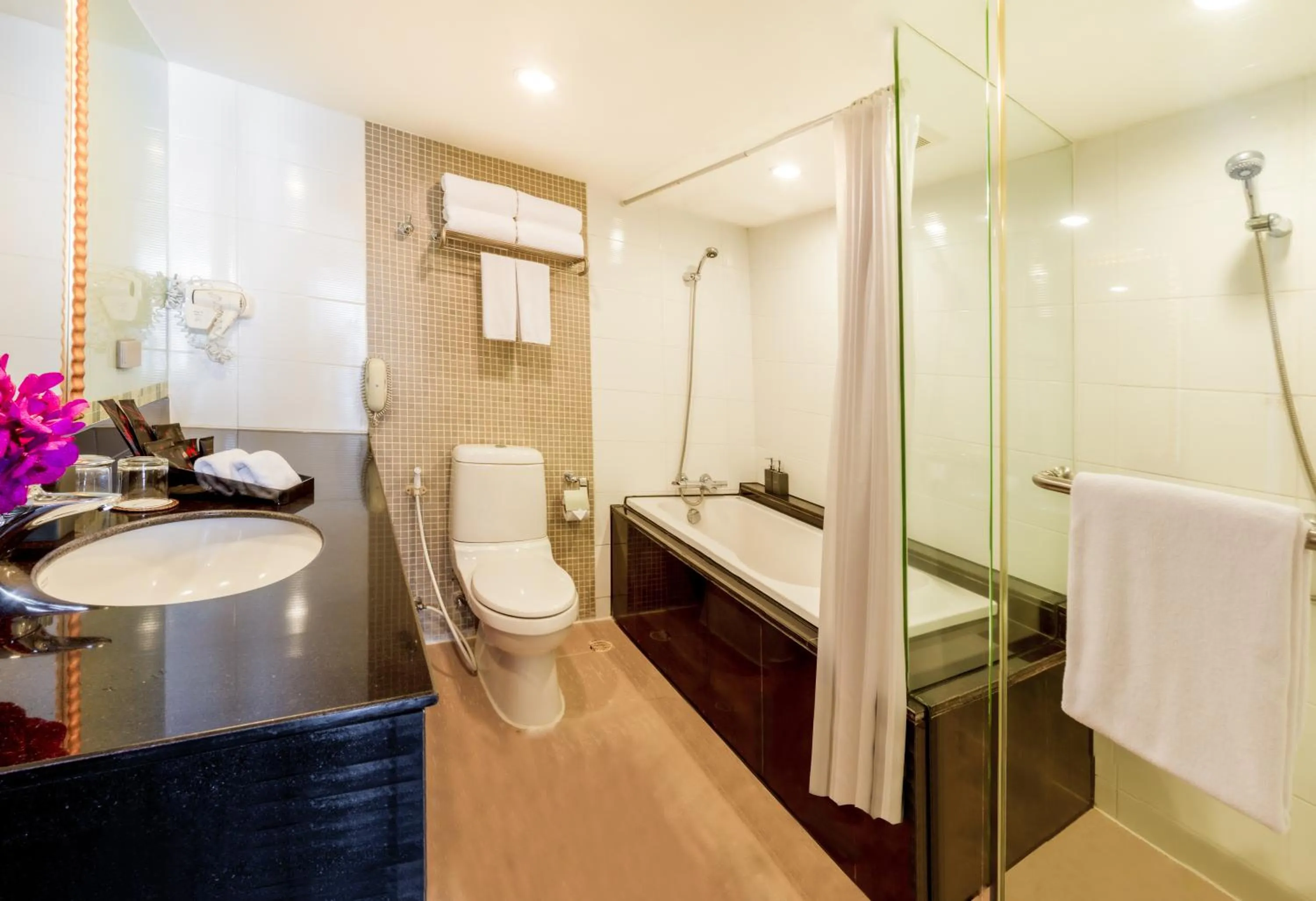 Shower in FuramaXclusive Sathorn, Bangkok