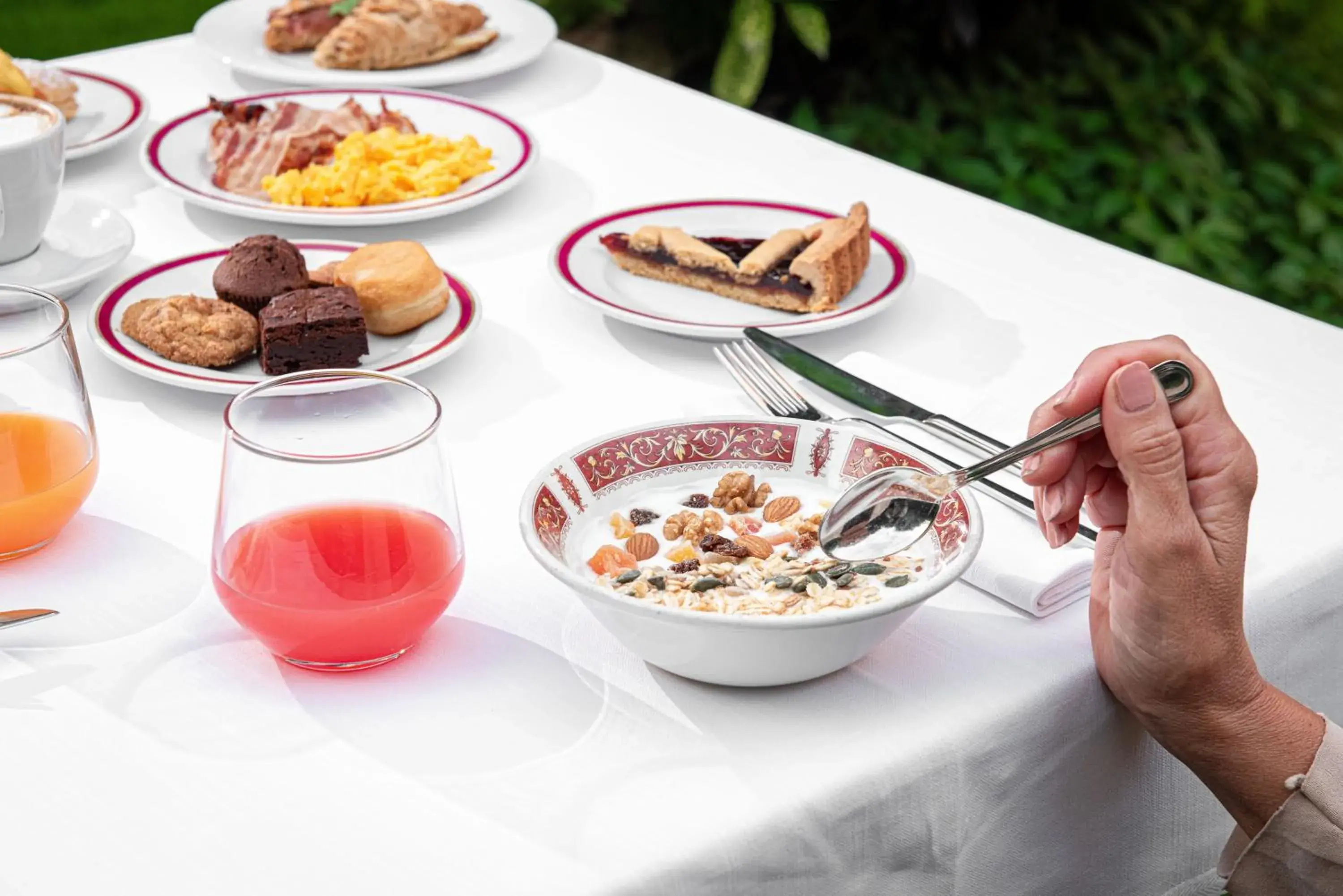 Breakfast in Phi Hotel Canalgrande Breakfast in Phi Hotel Canalgrande