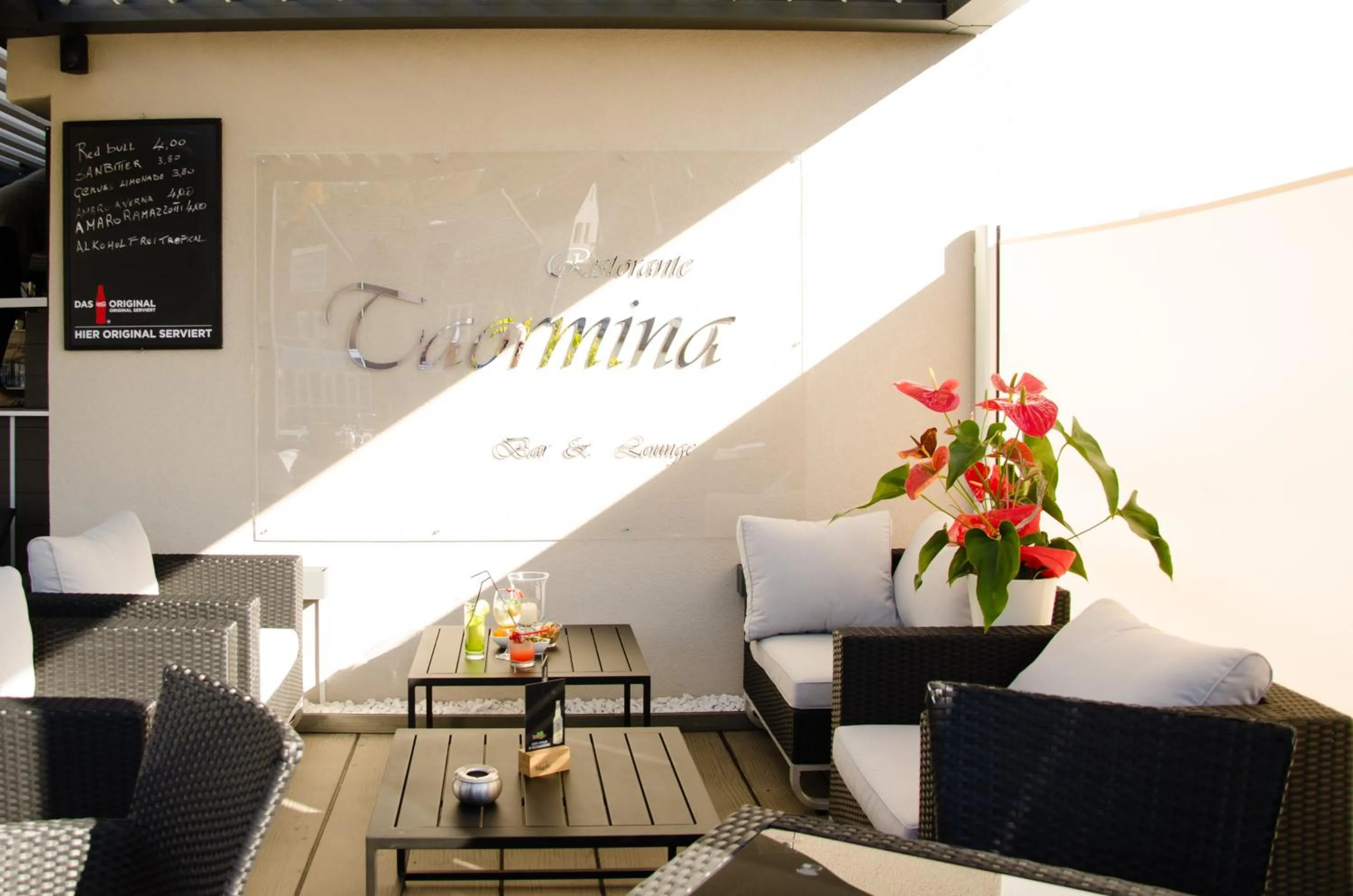 Balcony/Terrace in Hotel -Restaurant Taormina