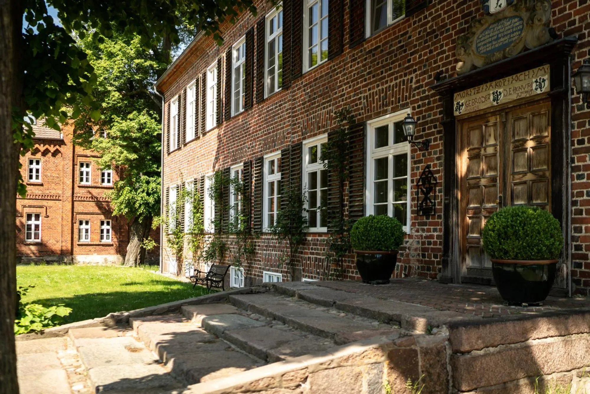 Property building in Romantik Hotel Gutshaus Ludorf