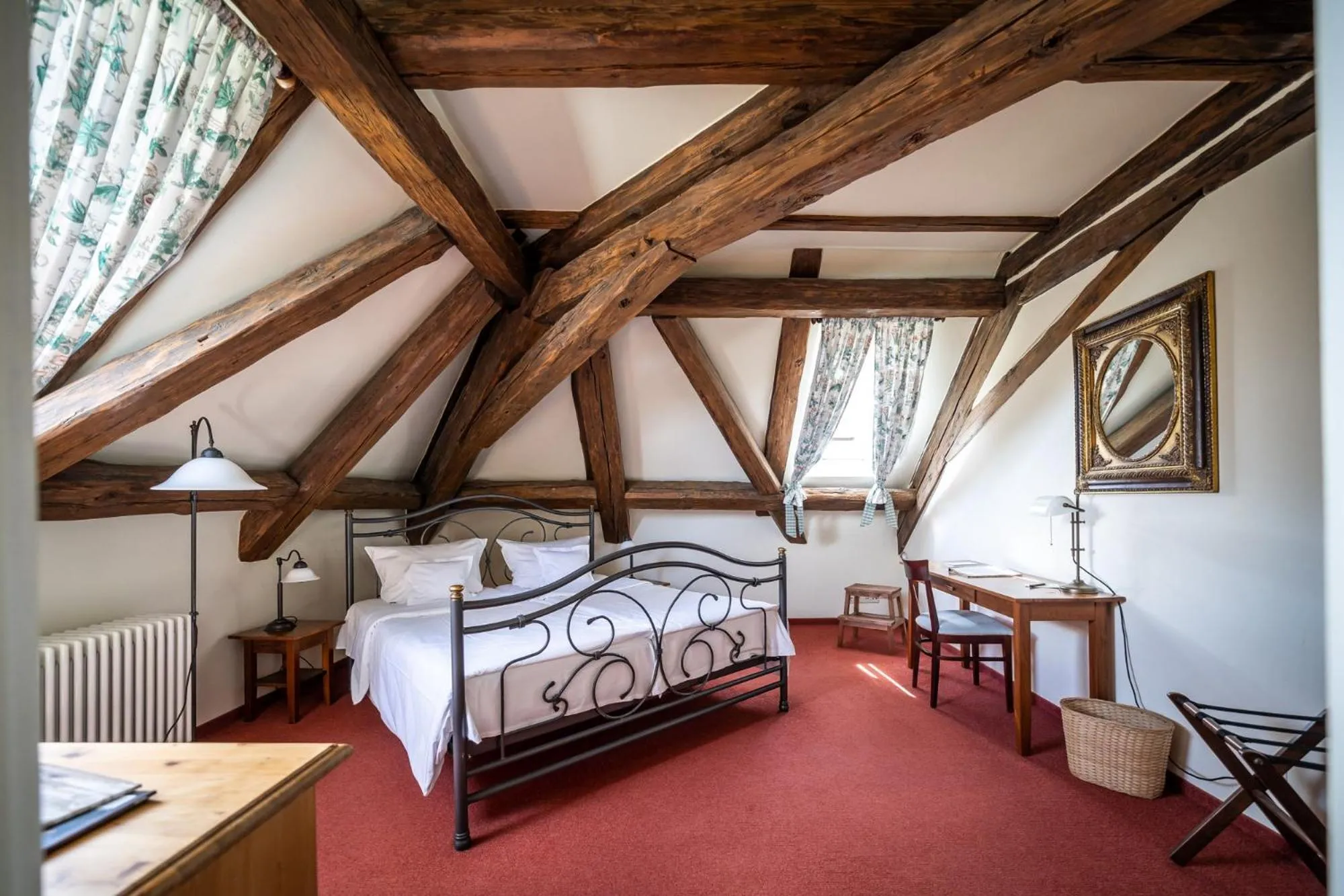 Photo of the whole room, Bed in Romantik Hotel Gutshaus Ludorf