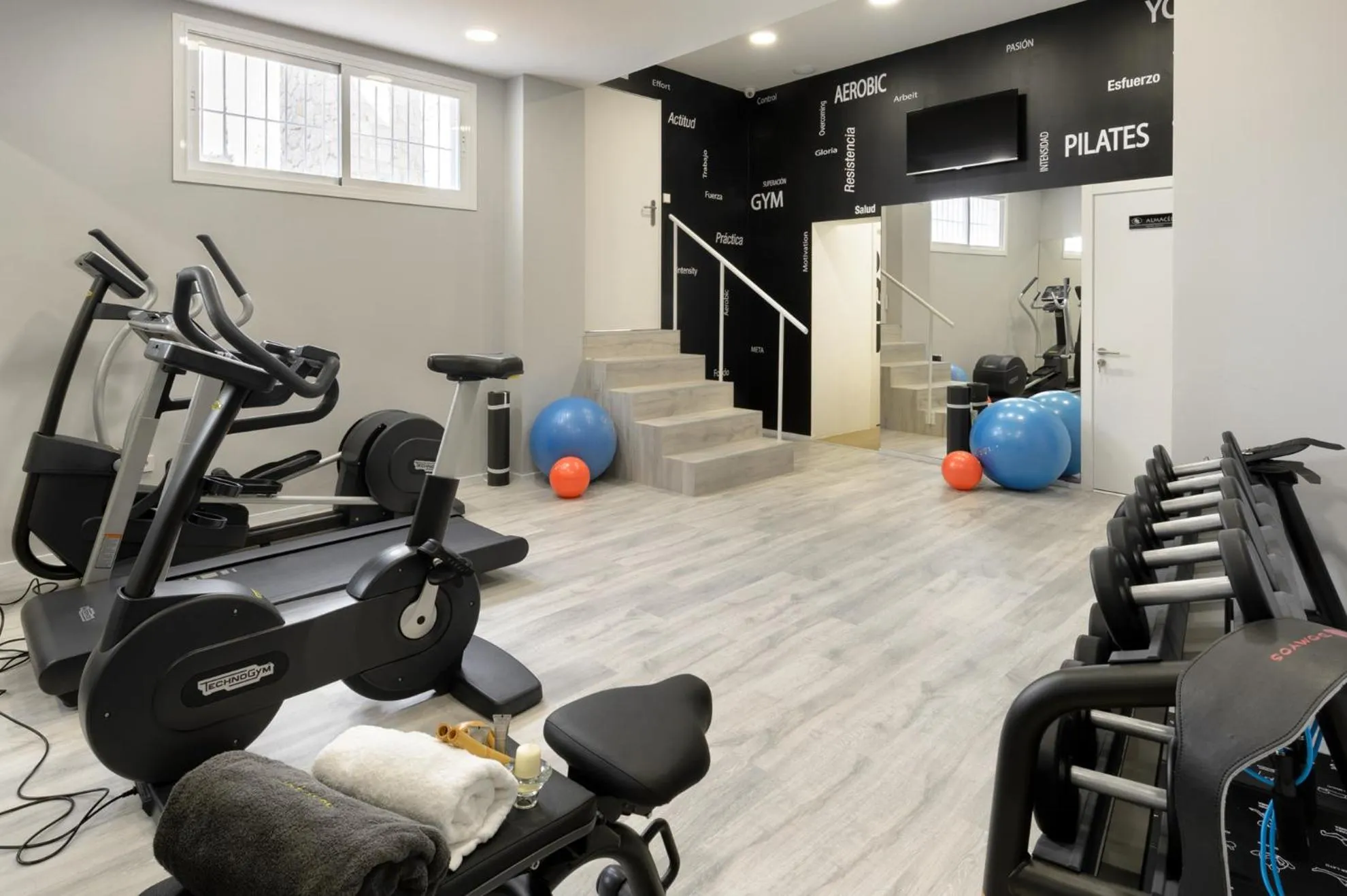 Fitness centre/facilities in Hotel Cenit & Apts Sol y Viento