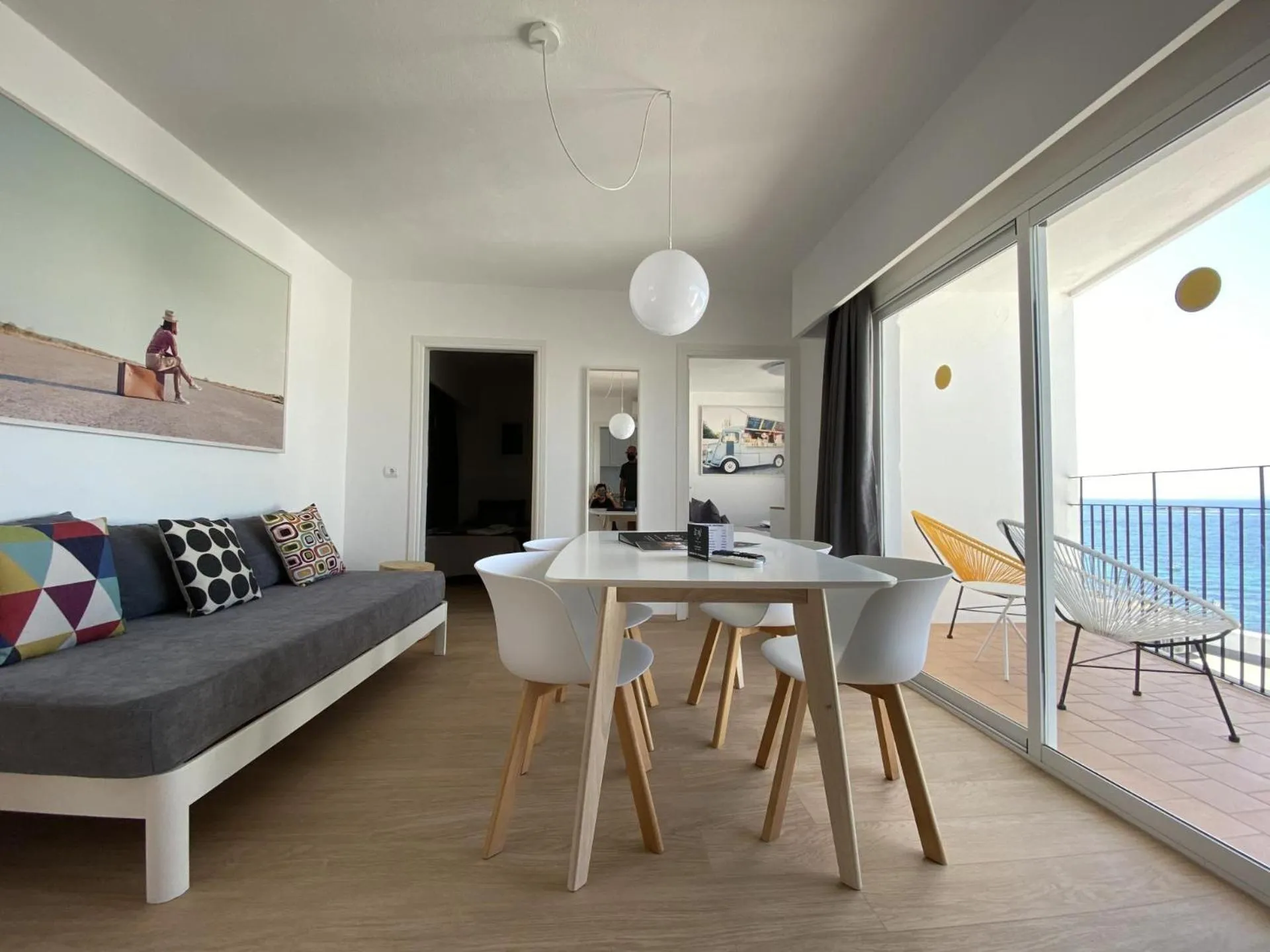 Living room in Hotel Cenit & Apts Sol y Viento