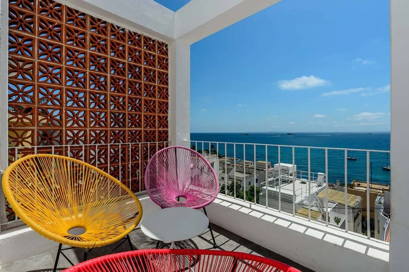 Balcony/Terrace in Hotel Cenit & Apts Sol y Viento