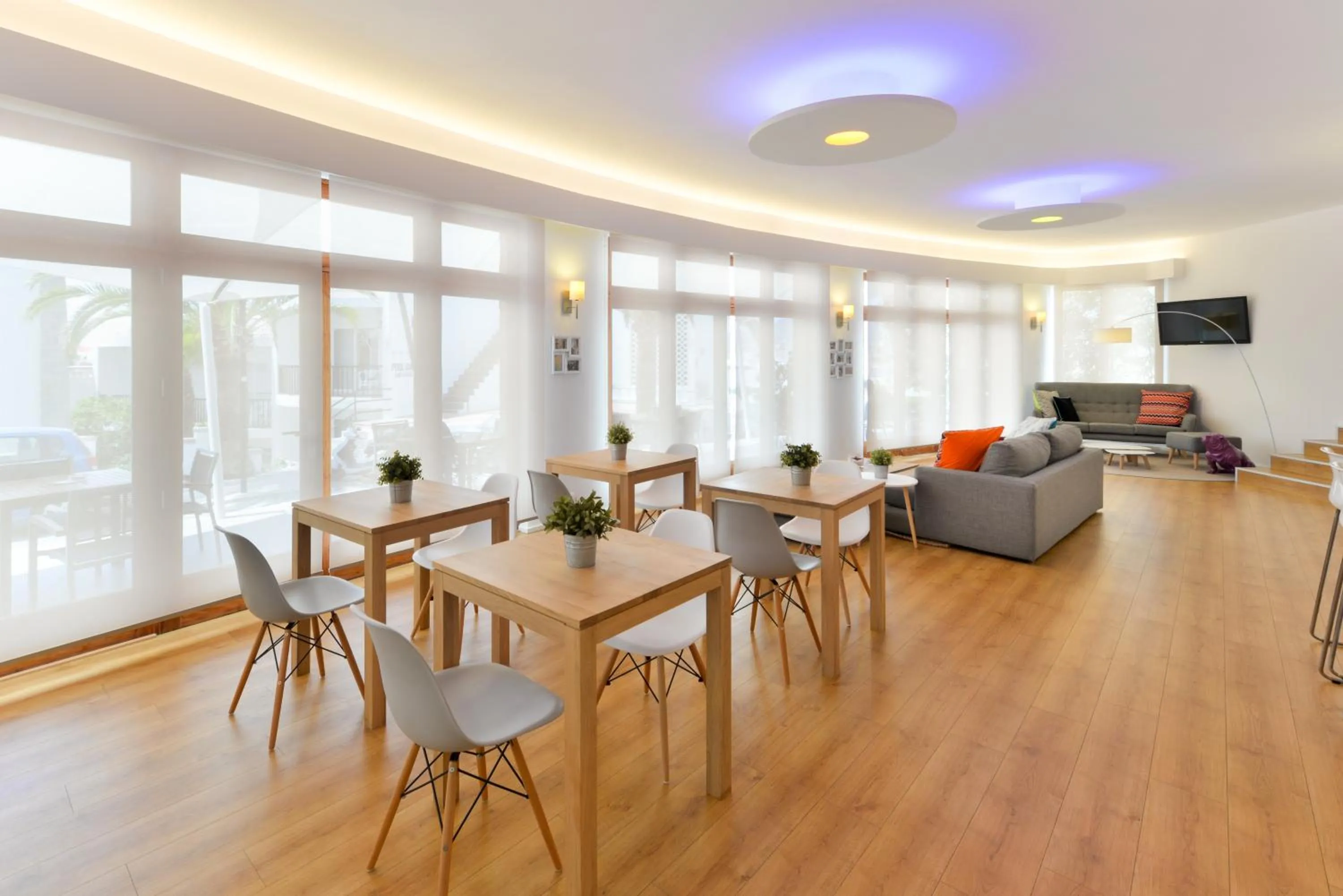 Lounge or bar in Hotel Cenit & Apts Sol y Viento