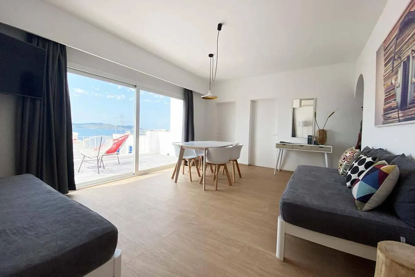 Living room in Hotel Cenit & Apts Sol y Viento