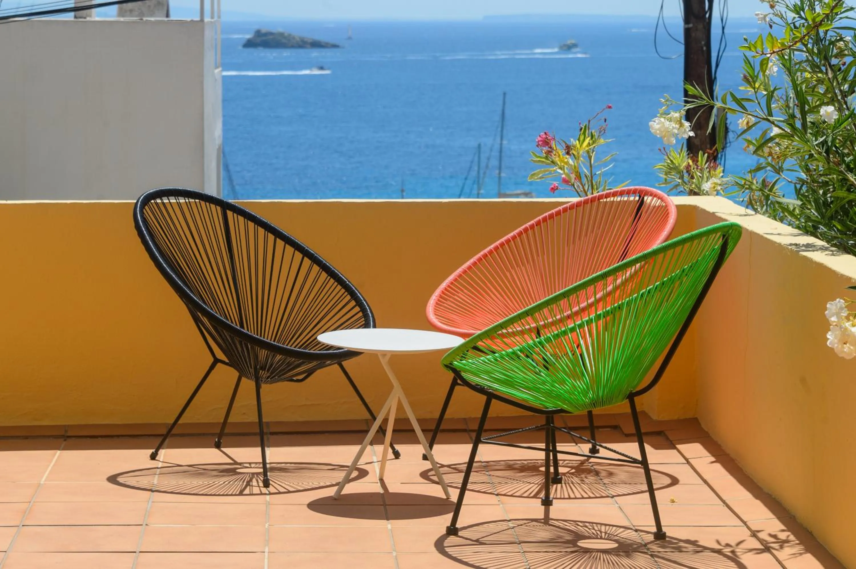 Balcony/Terrace in Hotel Cenit & Apts Sol y Viento