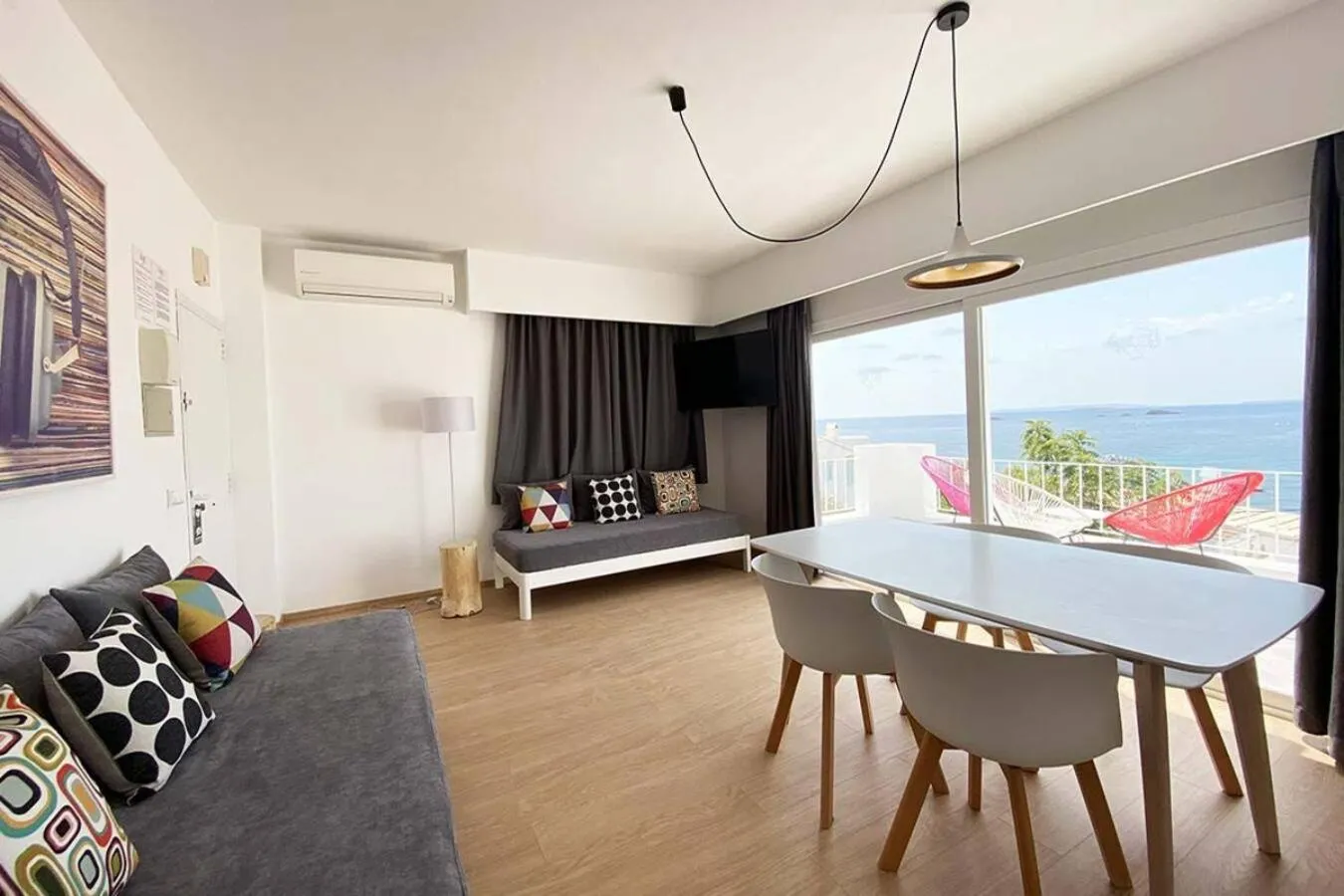 Living room in Hotel Cenit & Apts Sol y Viento