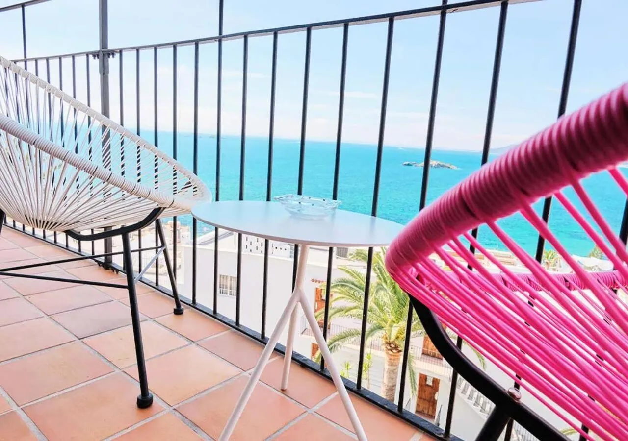 Balcony/Terrace in Hotel Cenit & Apts Sol y Viento