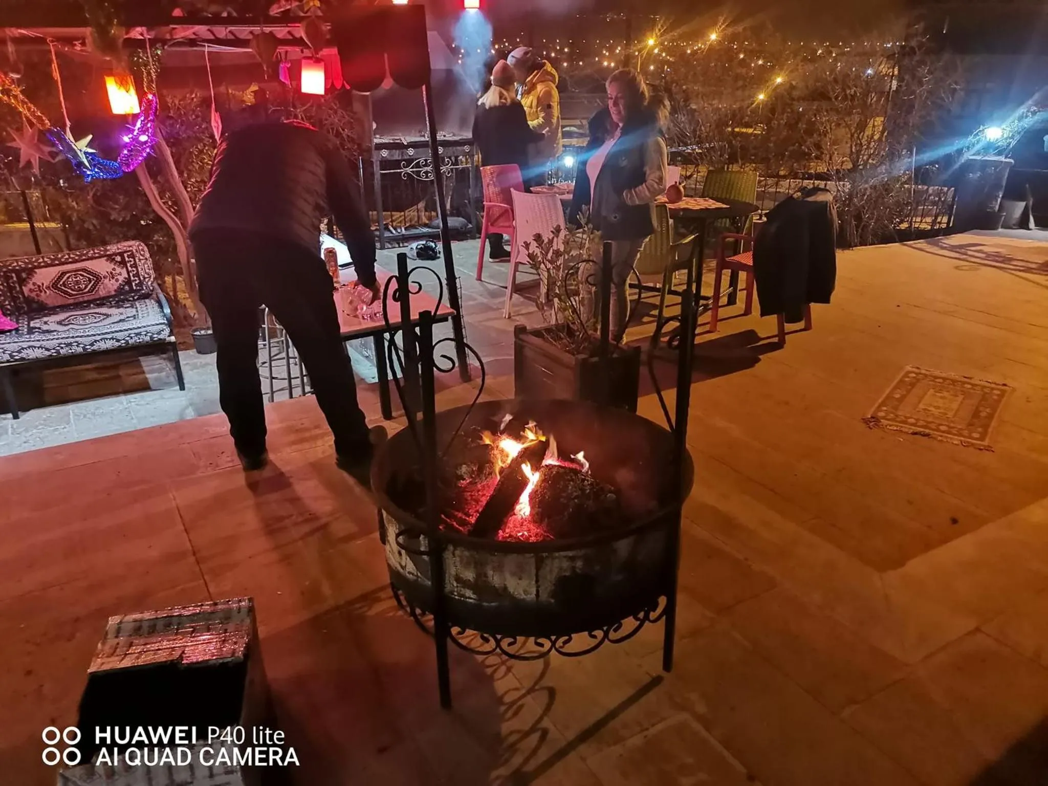 Night in Ipekyolu Garden