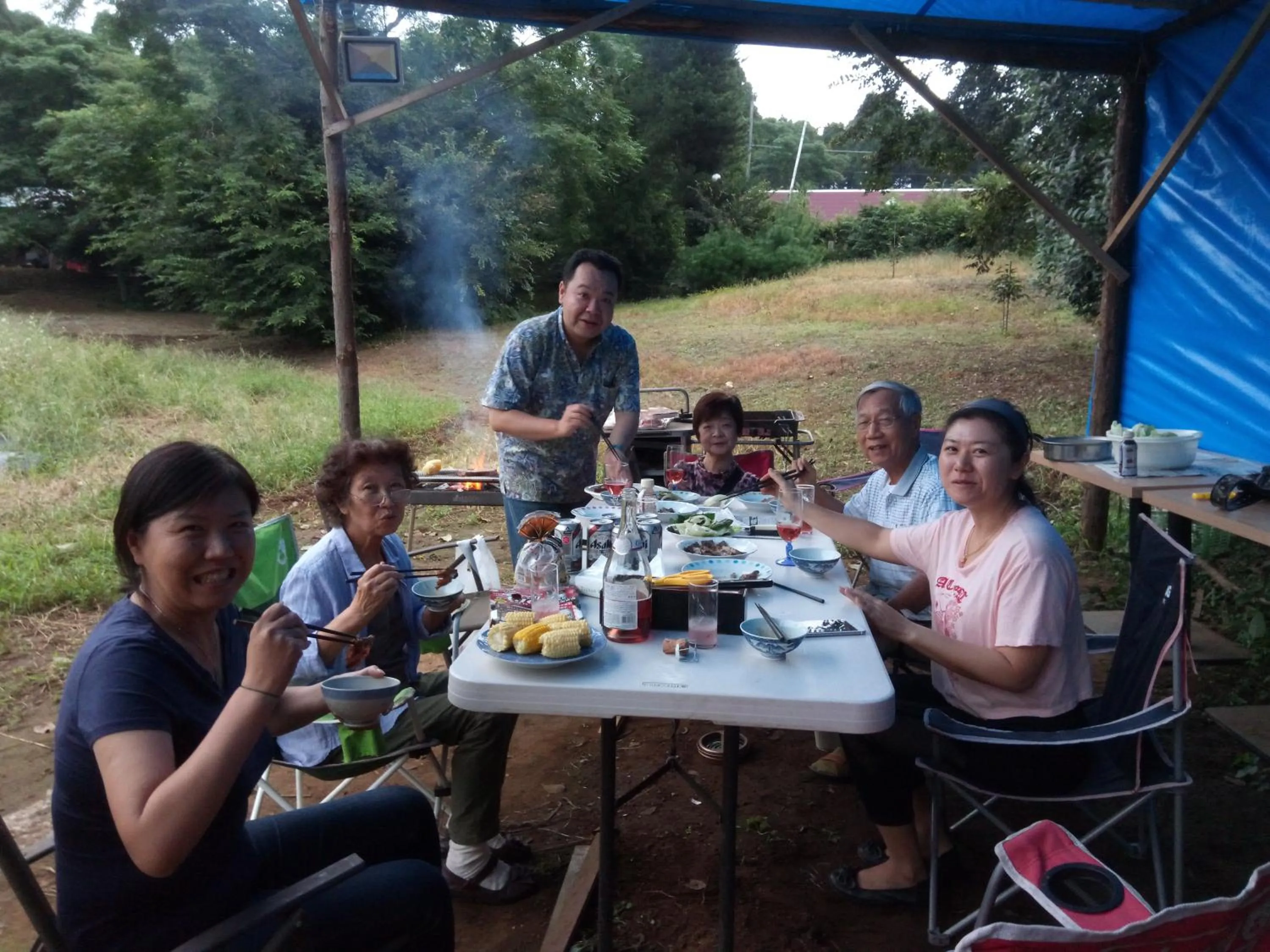 BBQ facilities in Hotel New Otani