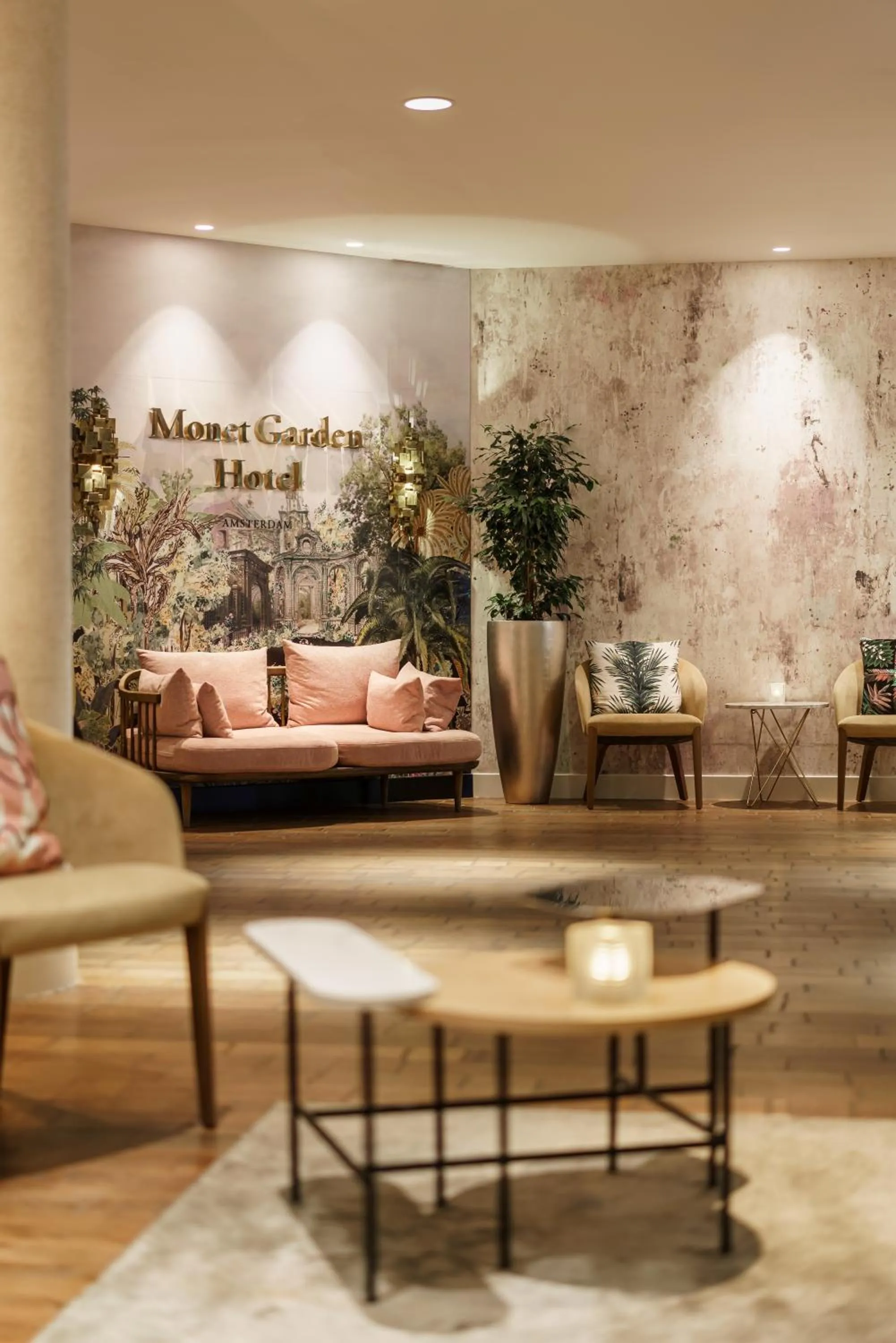 Lobby or reception in Monet Garden Hotel Amsterdam