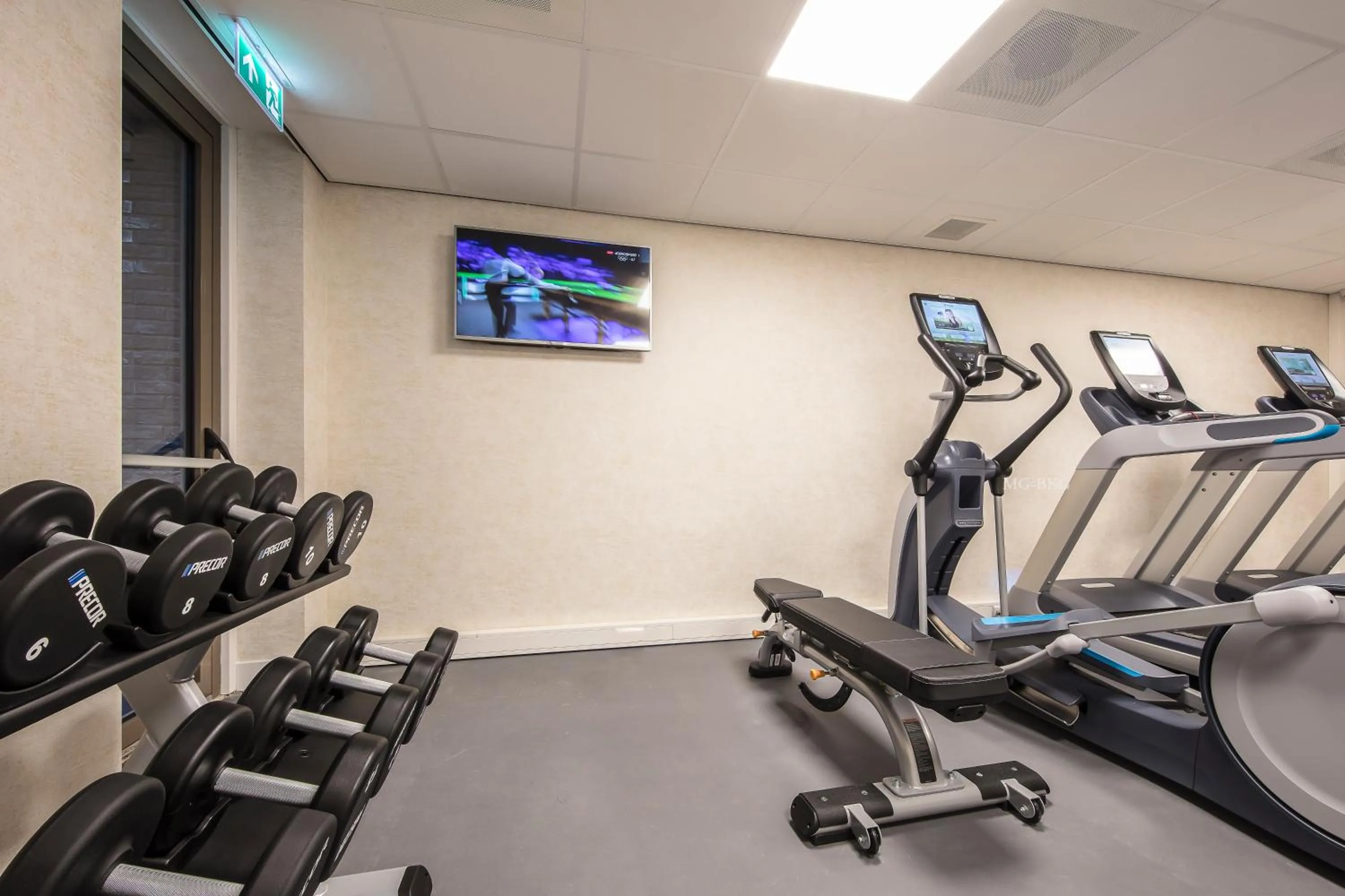 Fitness centre/facilities in Monet Garden Hotel Amsterdam