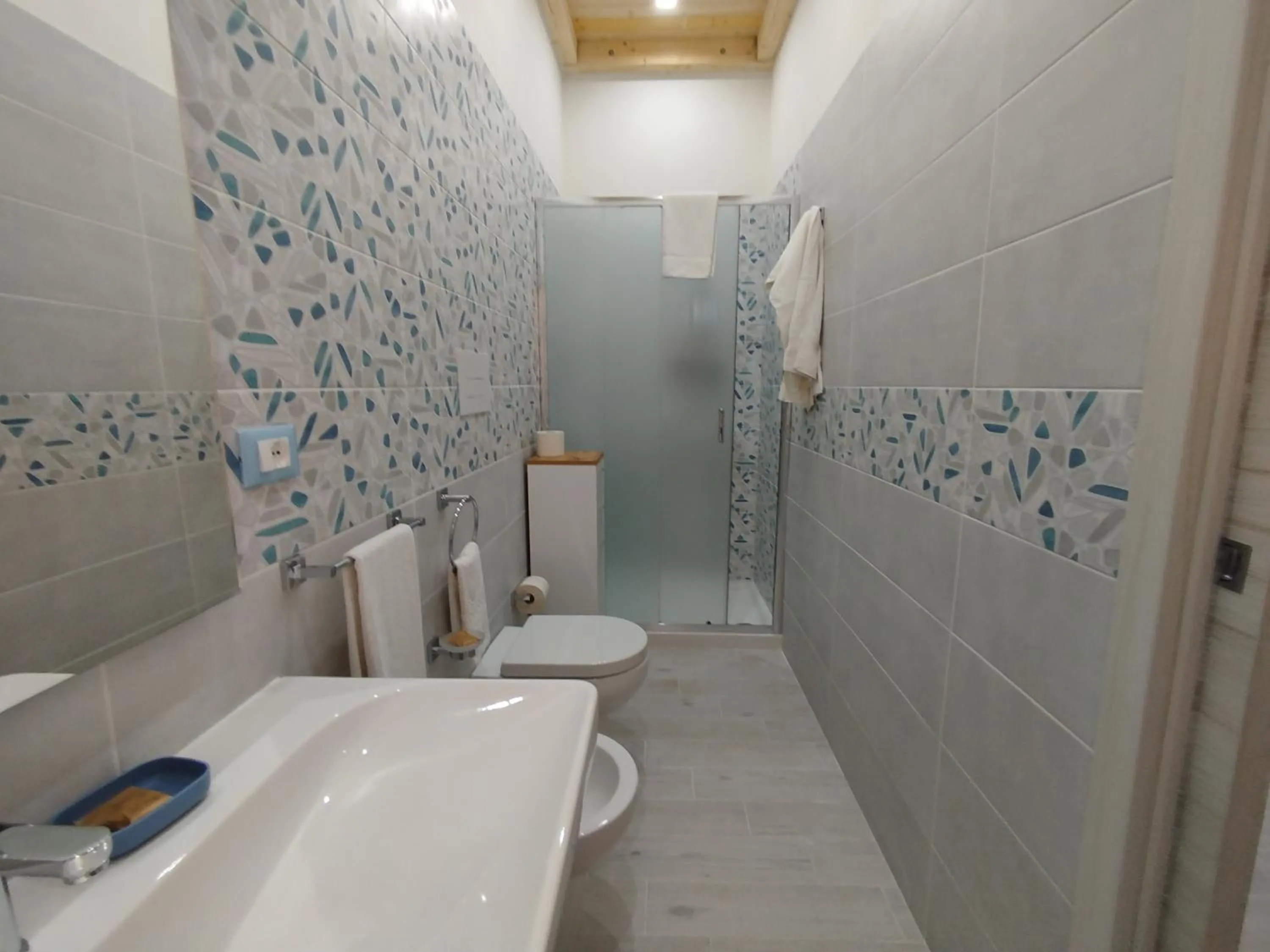 Shower in Il Cortile Fiorito